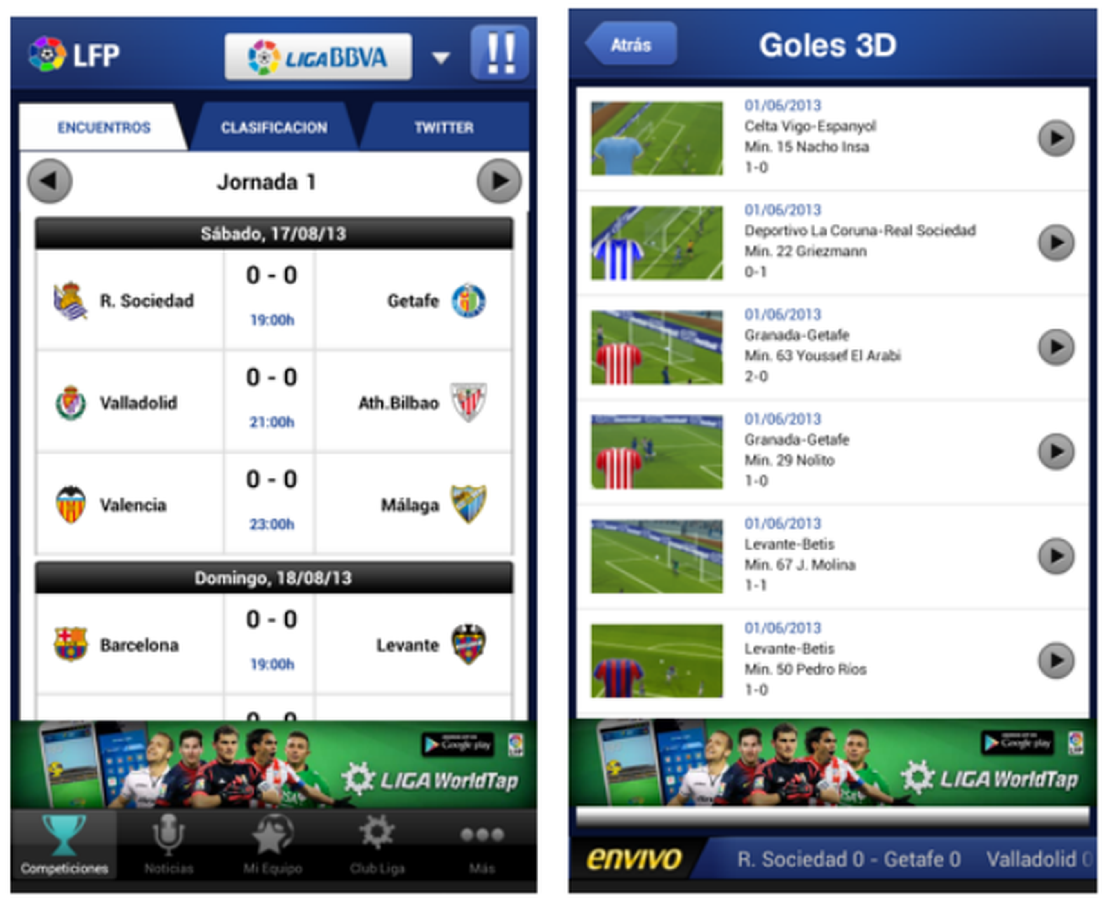 Las mejores apps para seguir deportes en directo