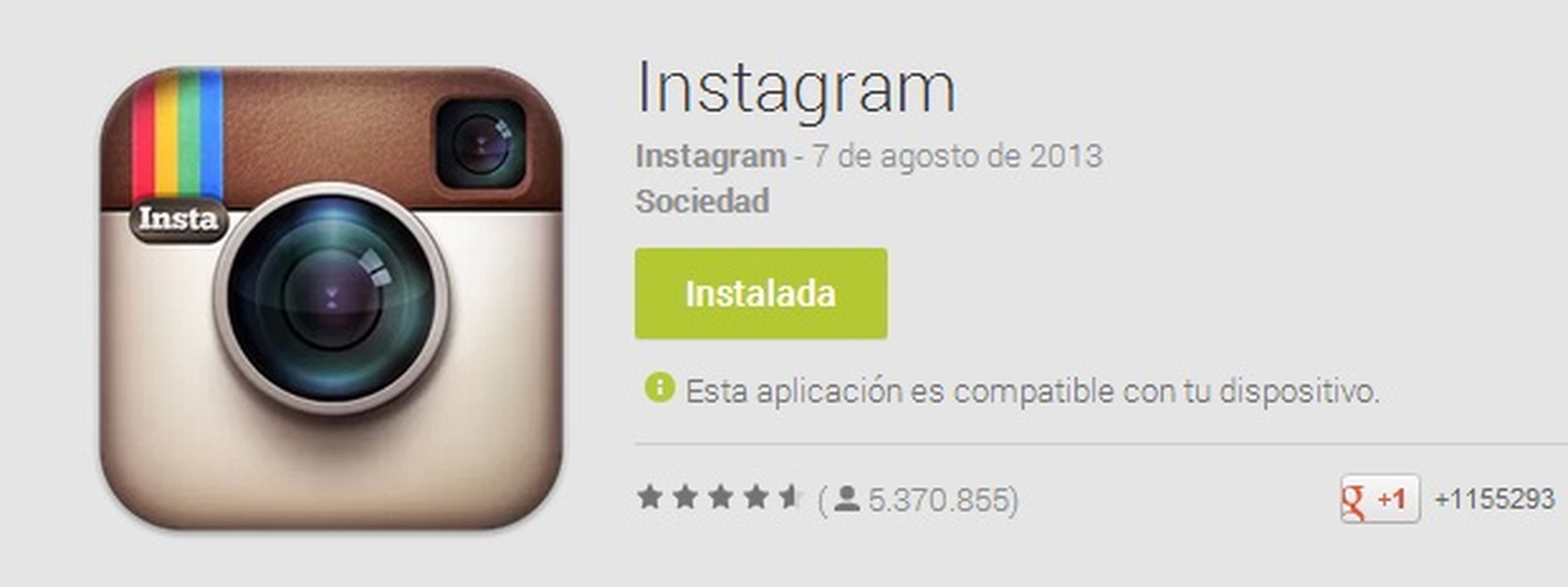 Instala Instagram