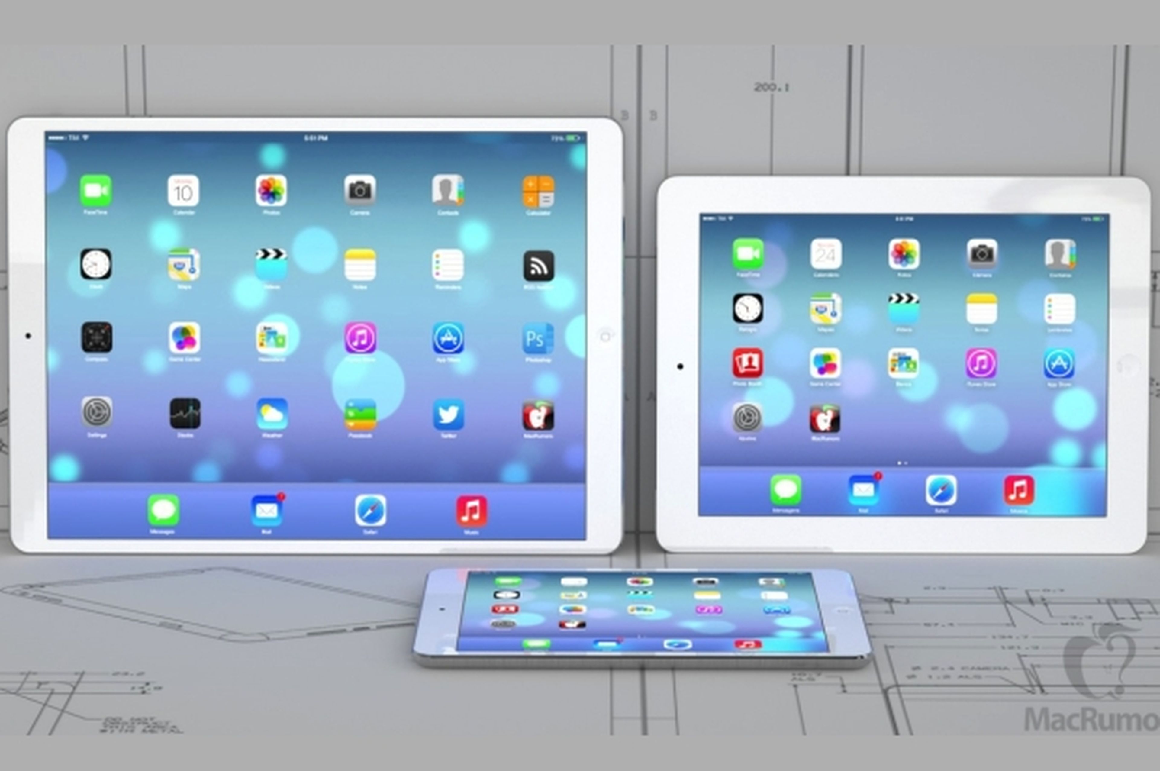 iPad Maxi de 12,9 pulgadas, según MacRumors