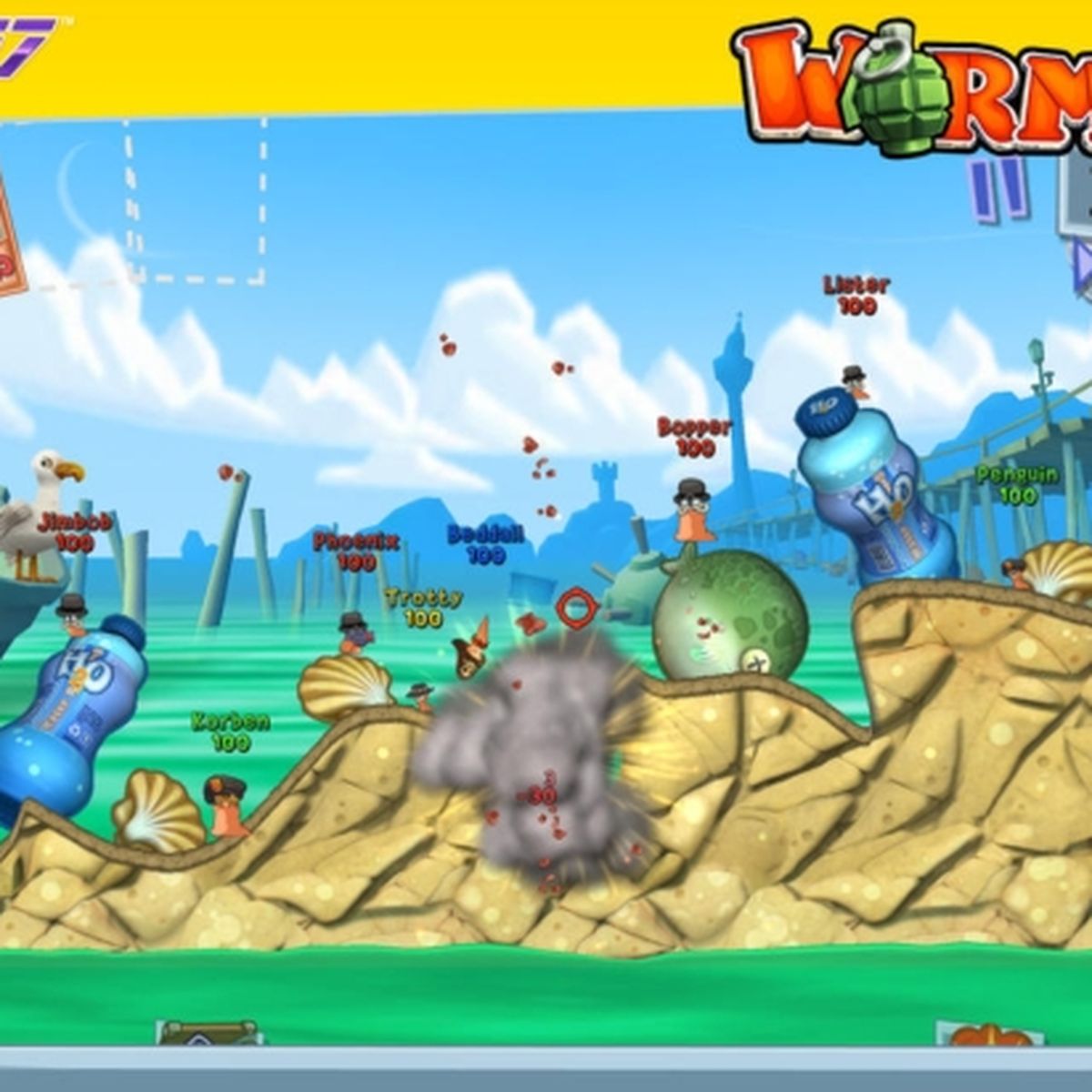 Worms 3, exclusivo para iOS, ya disponible