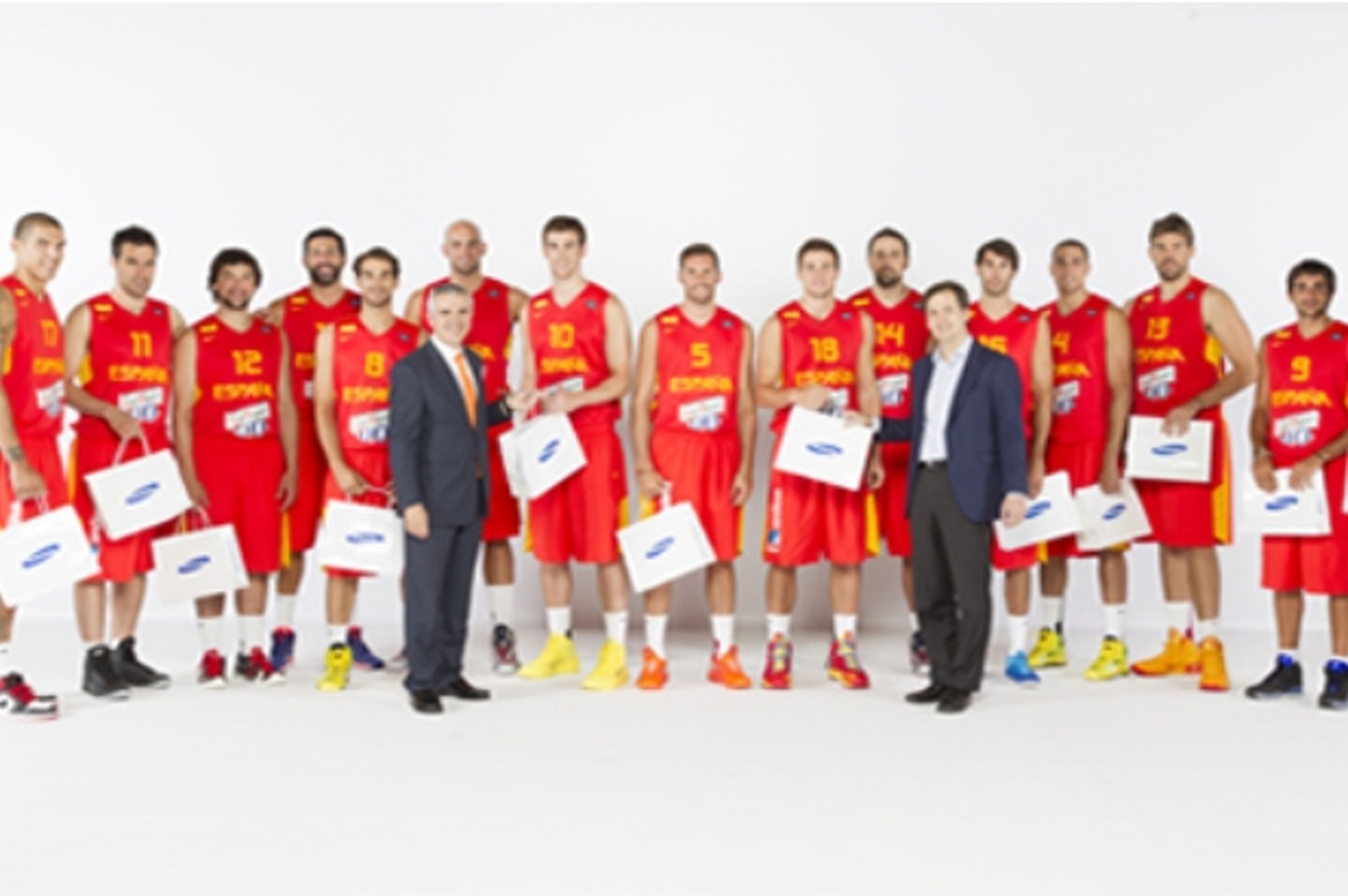 Samsung patrocina a la Selección Española de Basket