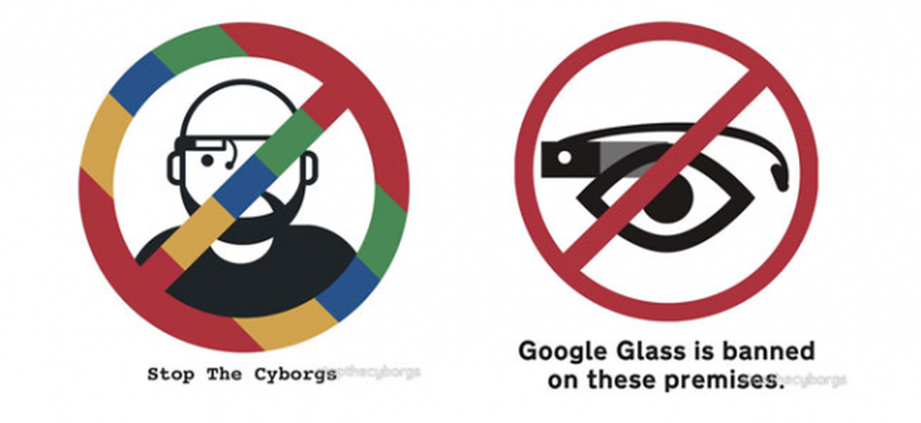 carteles anti google glass