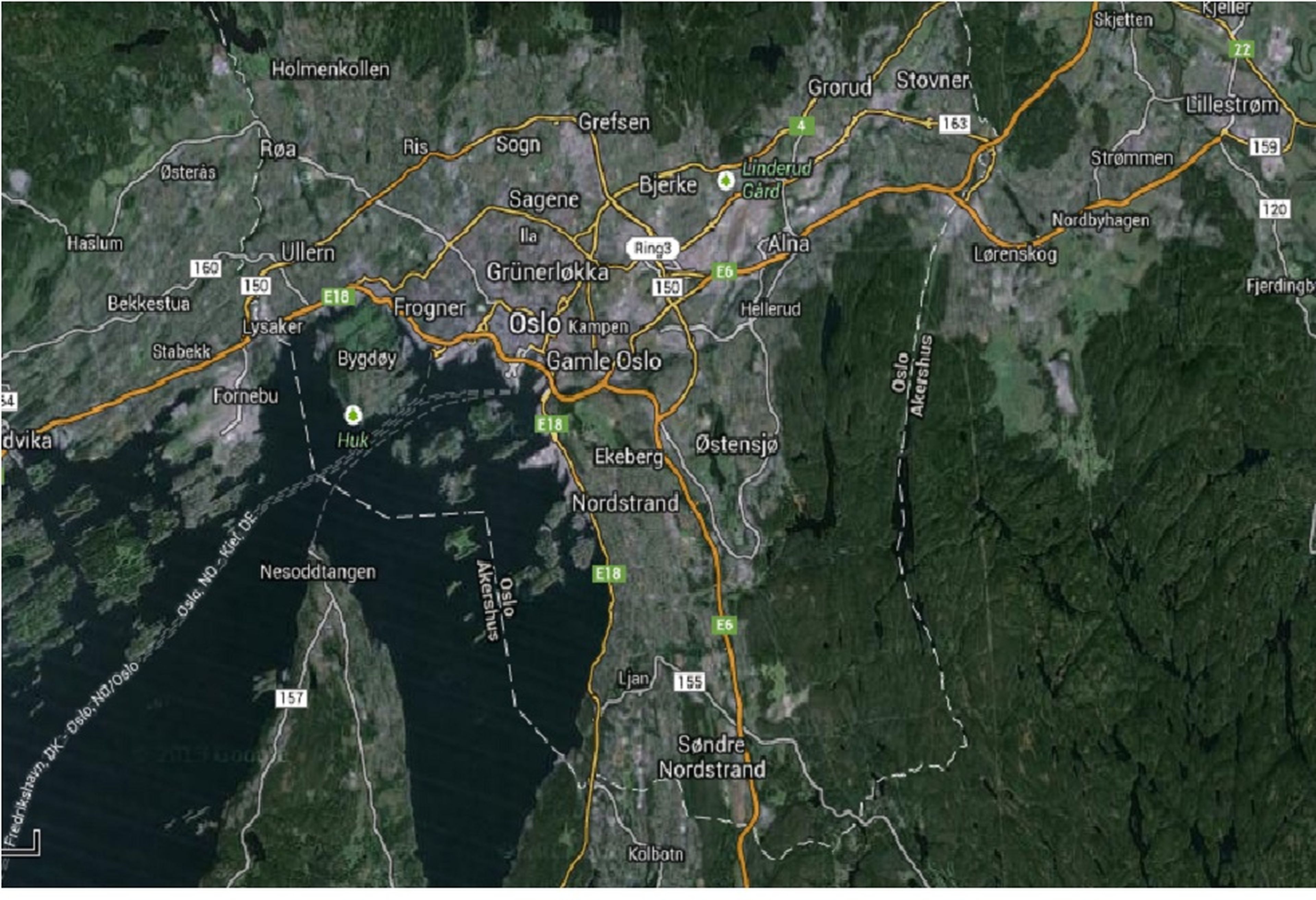 Apple vetada de tomar fotos aéreas de Oslo para sus mapas 3D