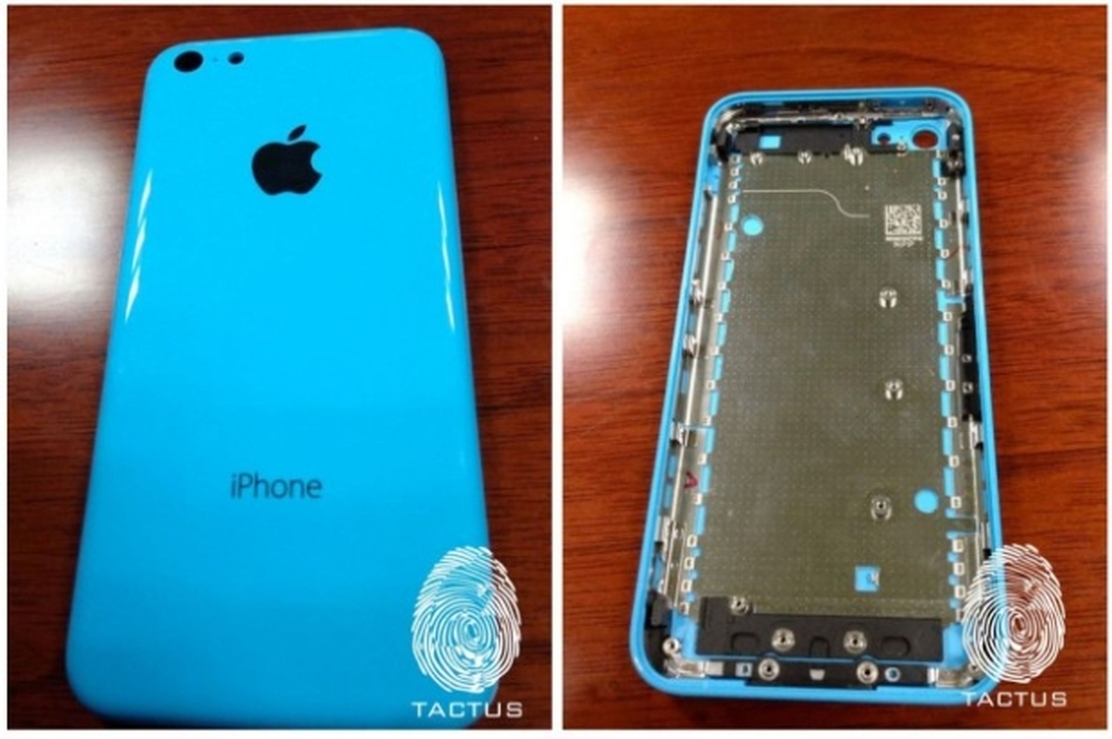 Carcasa de iPhone 5C azul