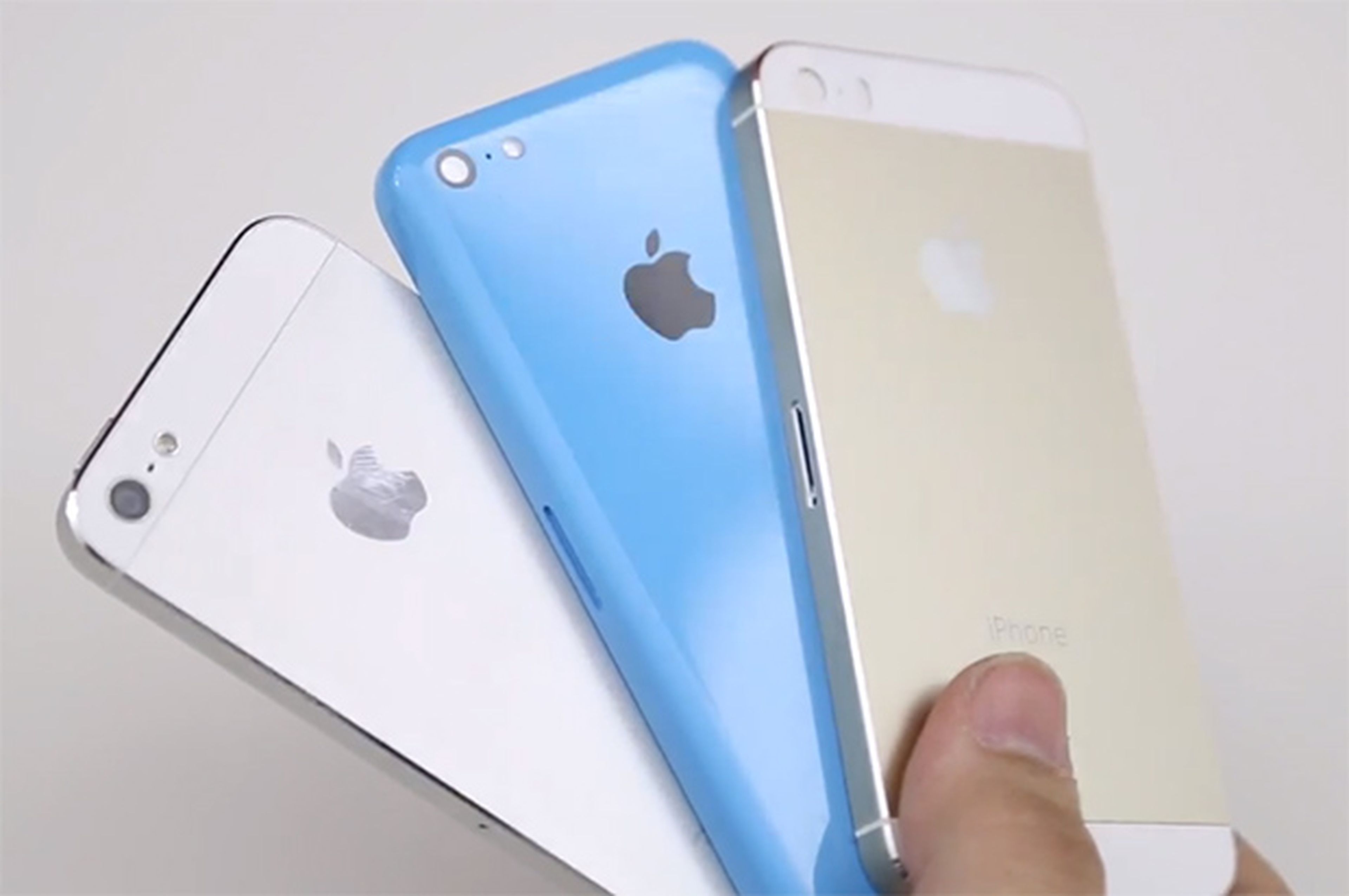 iPhone 5S y iPhone 5C, en vídeo