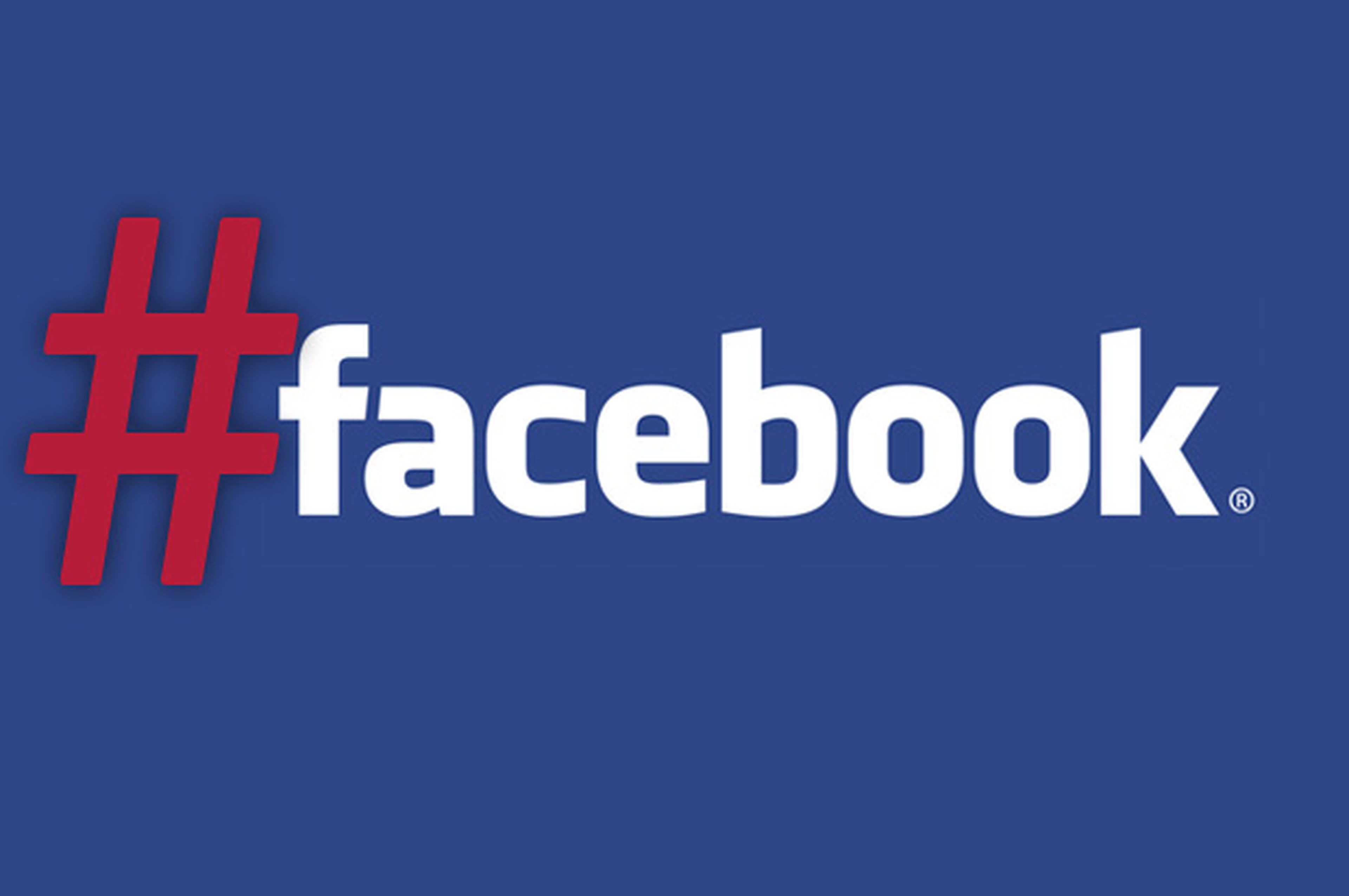 Facebook está probando "tendencias" para sus hashtags