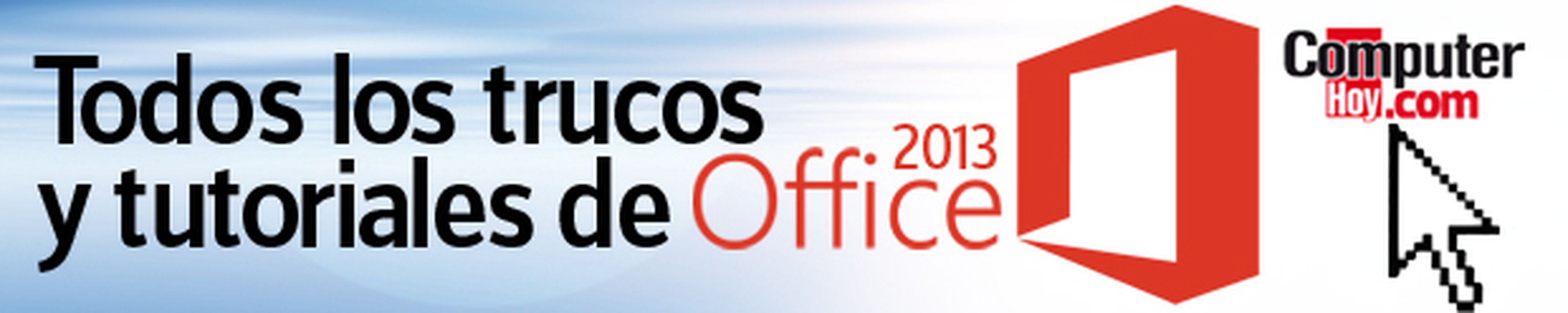 Trucos Office 2013