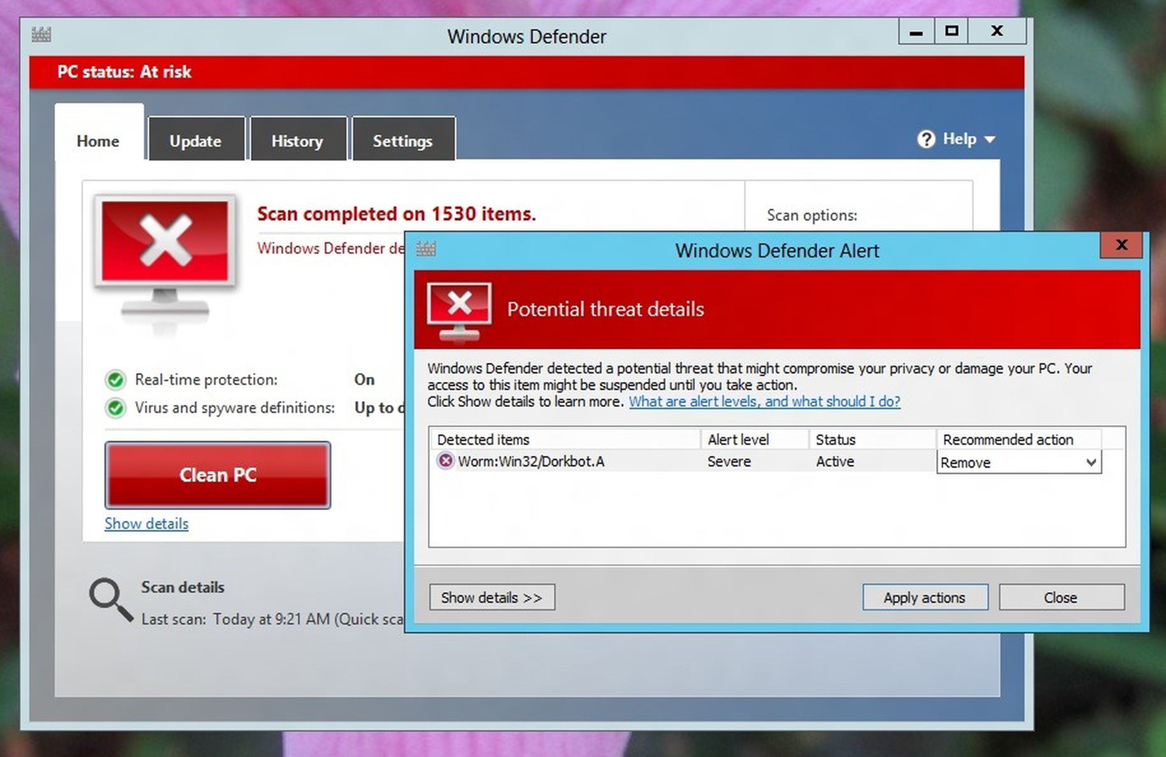Qué debemos saber de Windows Defender para Windows 8