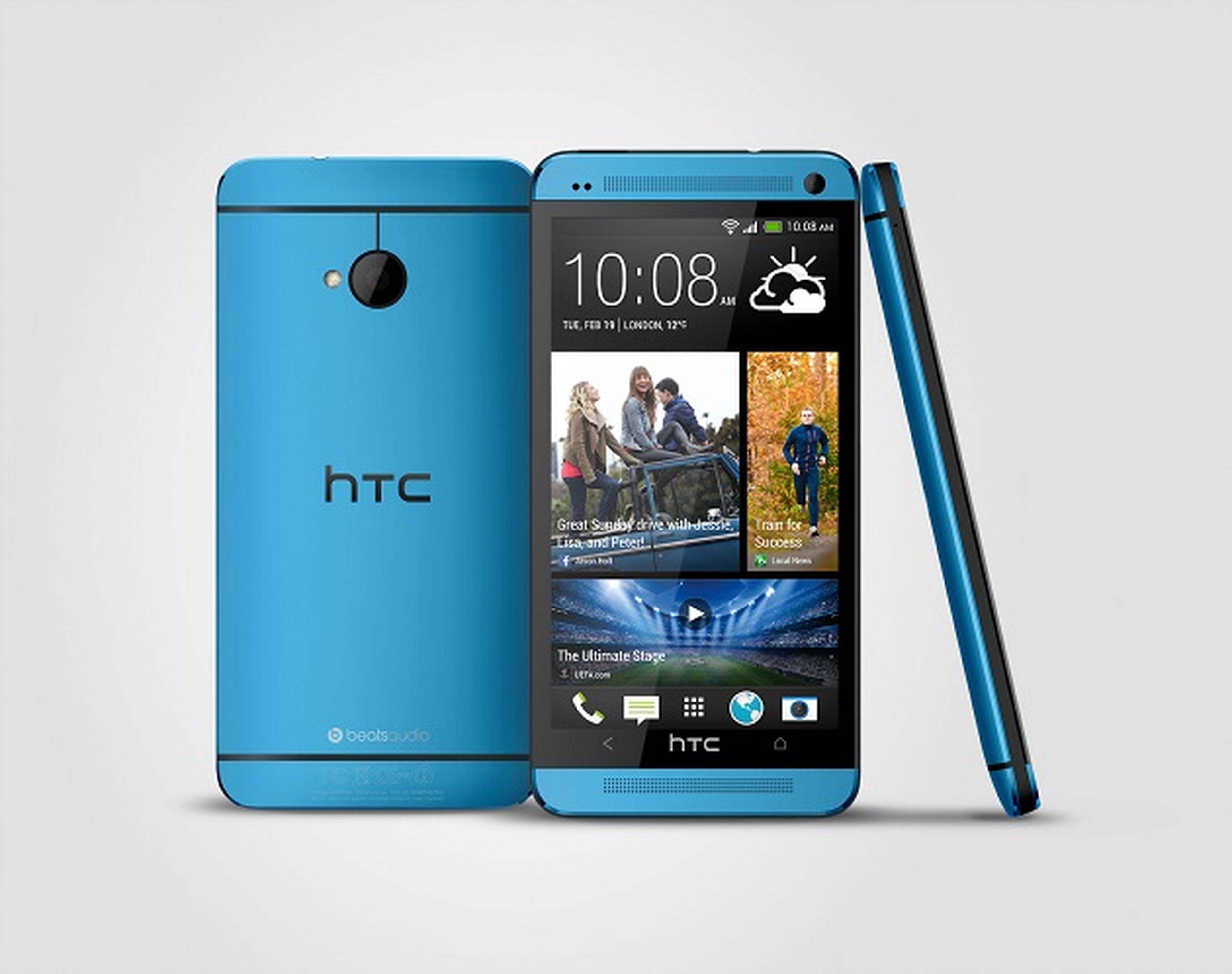 HTC One en color azul