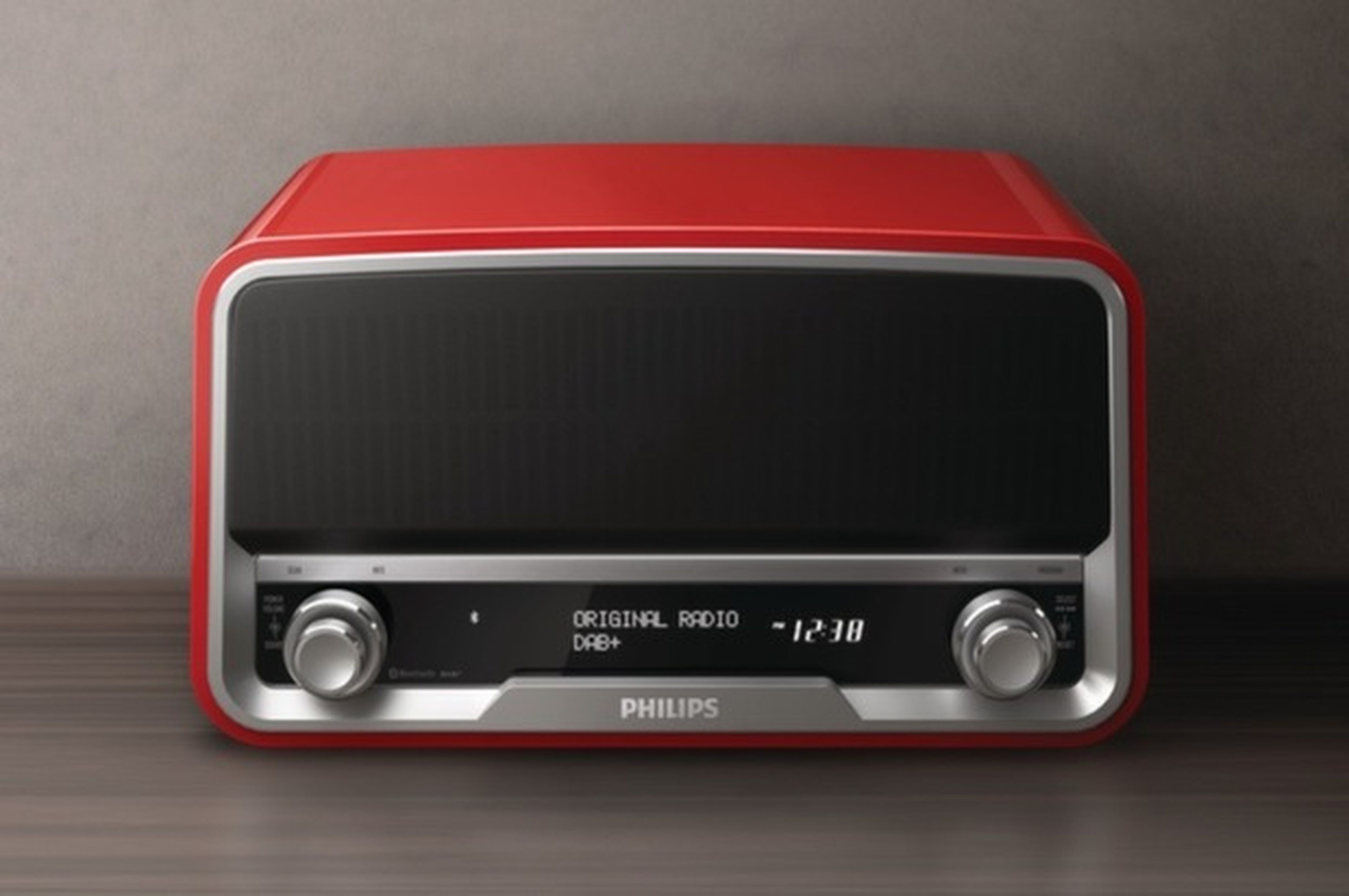Philips Original Radio en rojo