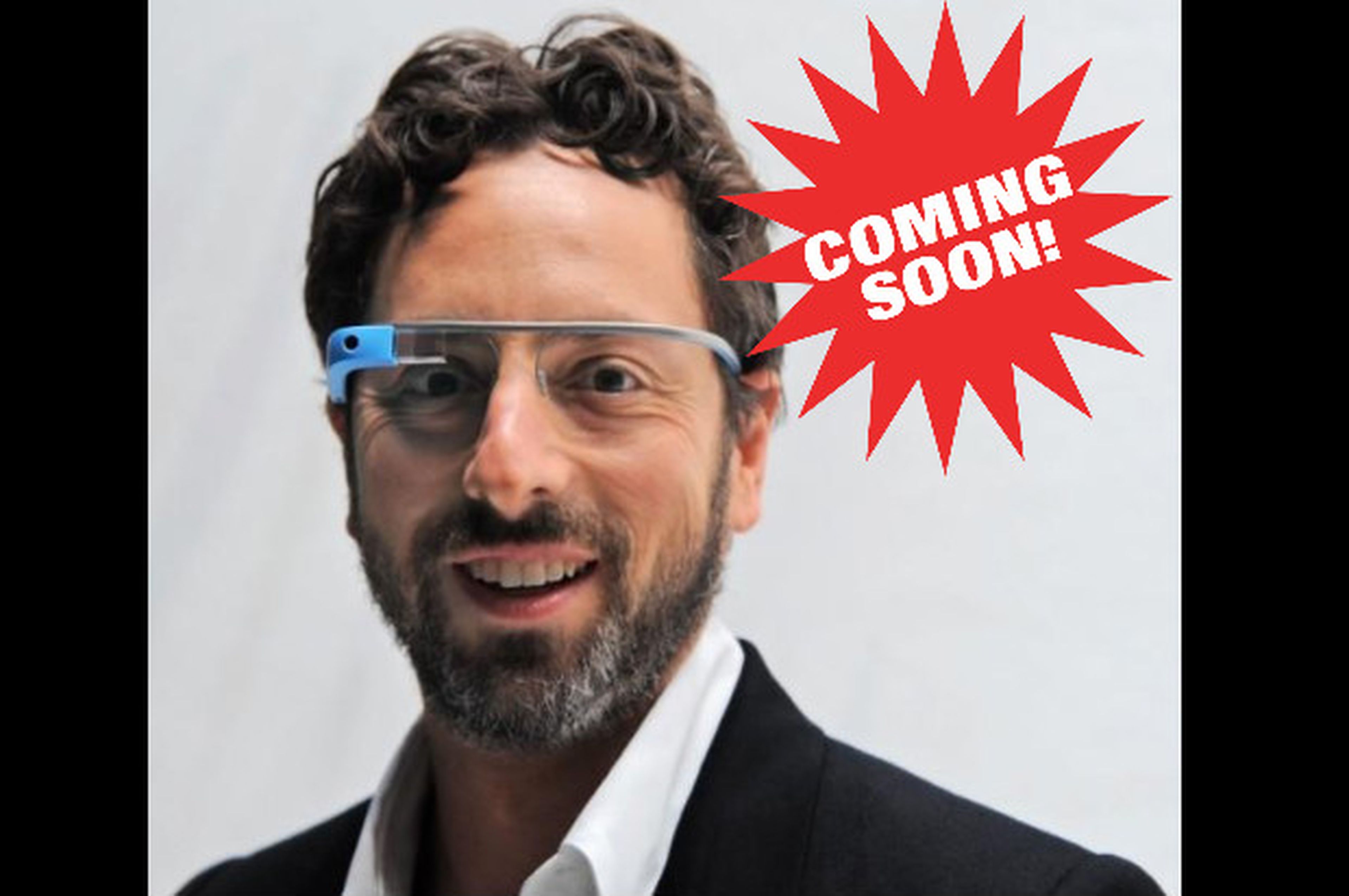Sergey Brin, con Google Glass