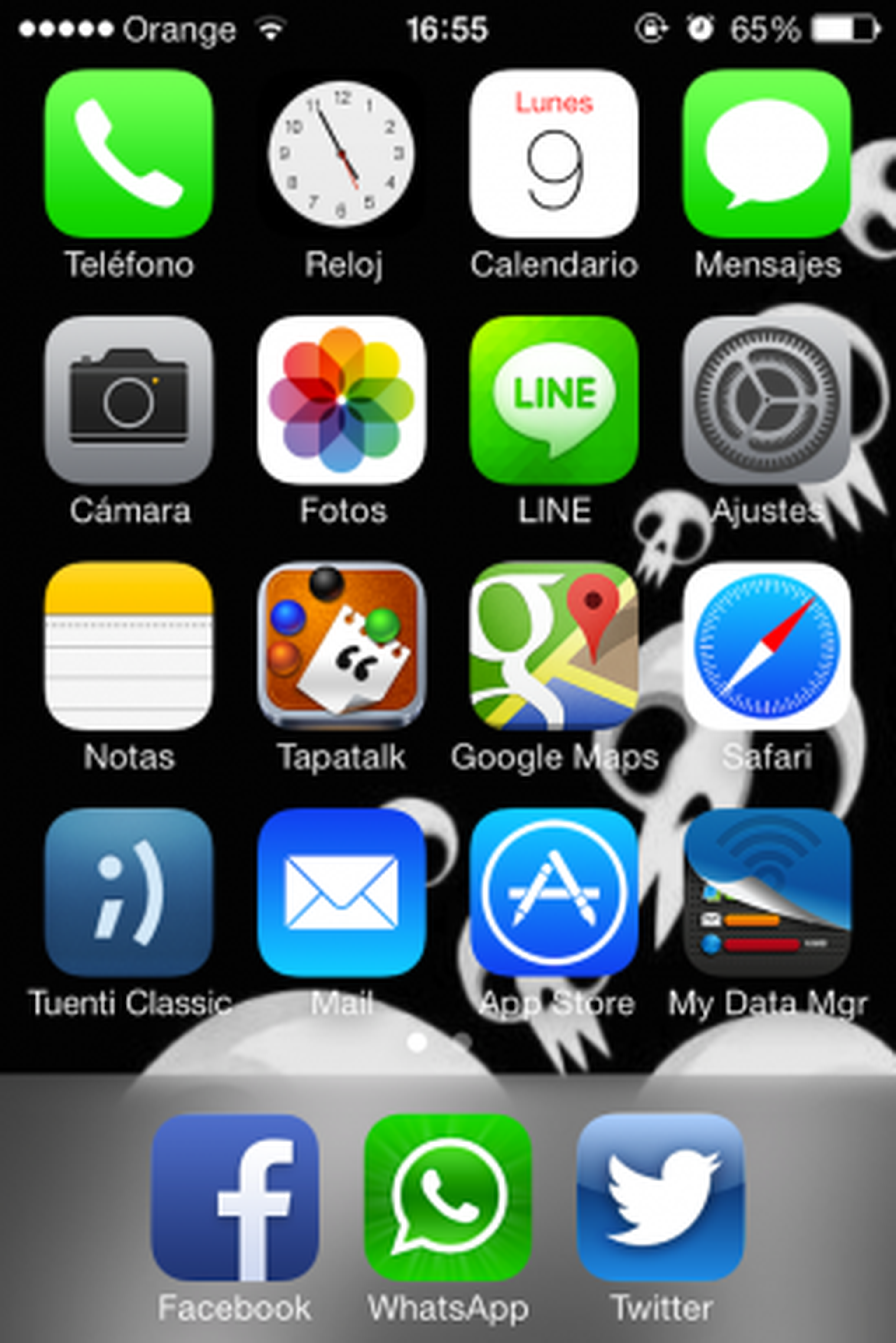 iOS 7 inicio