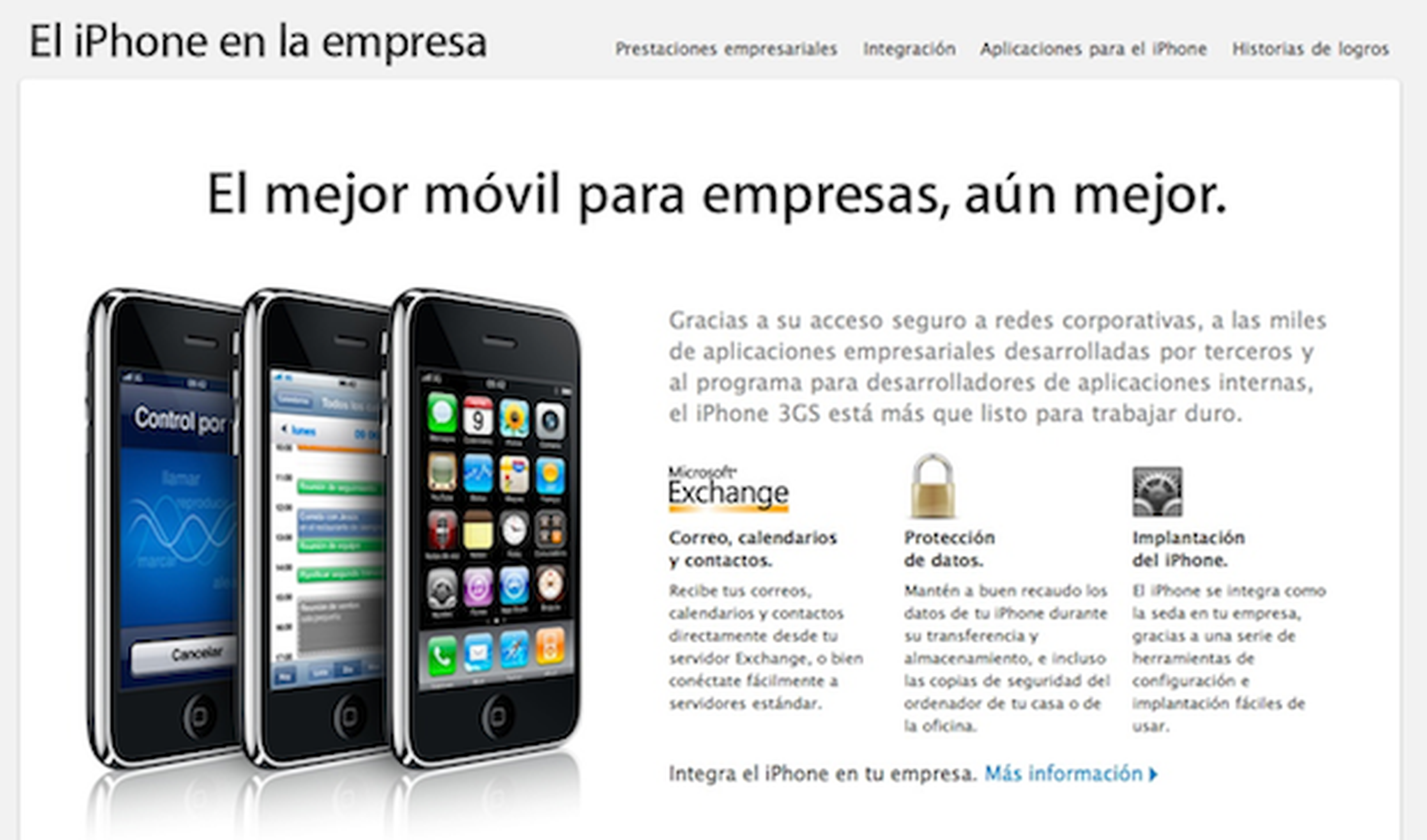 iPhone empresa