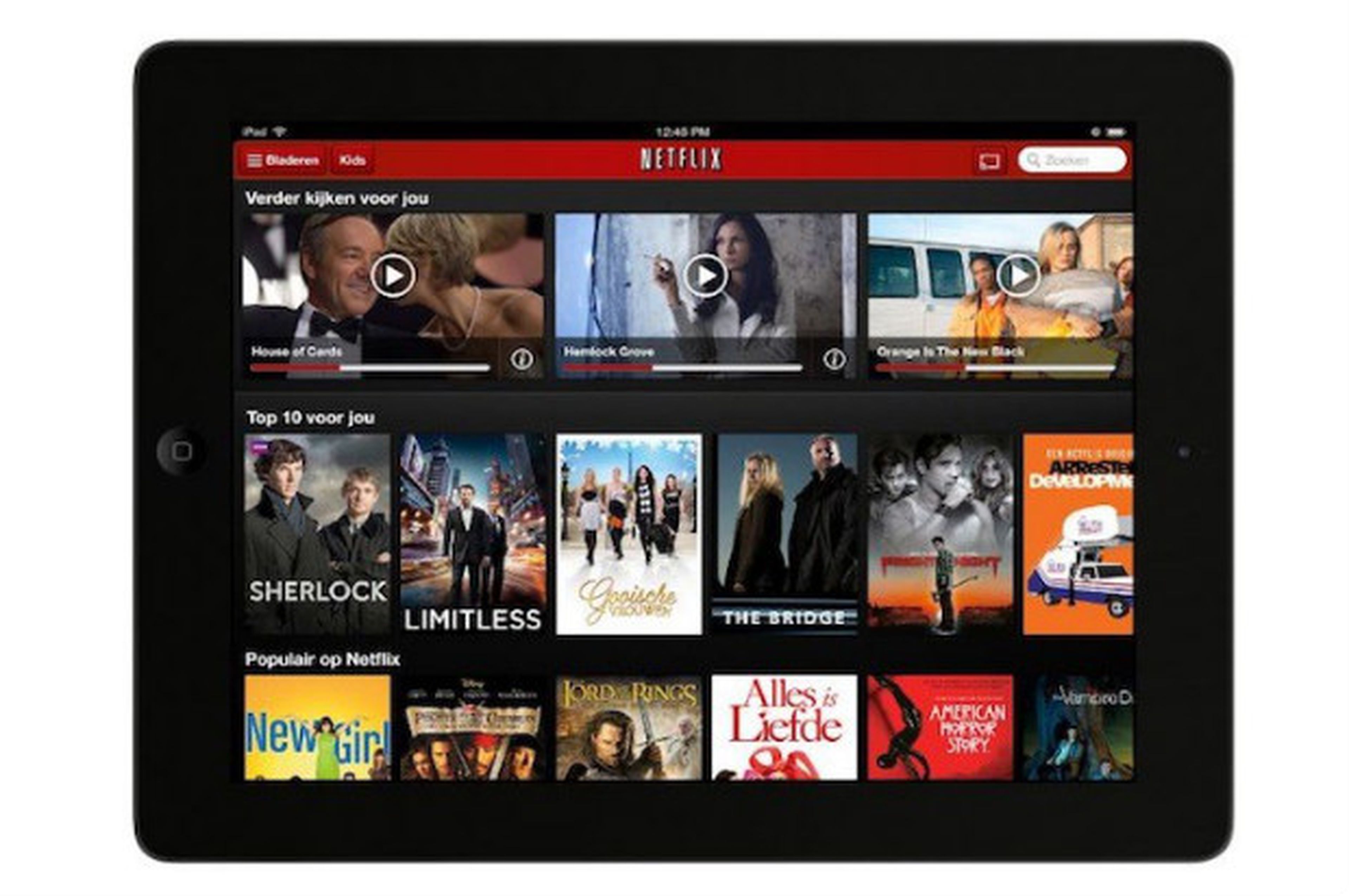 El servicio de Netflix ahora disponible en Holanda