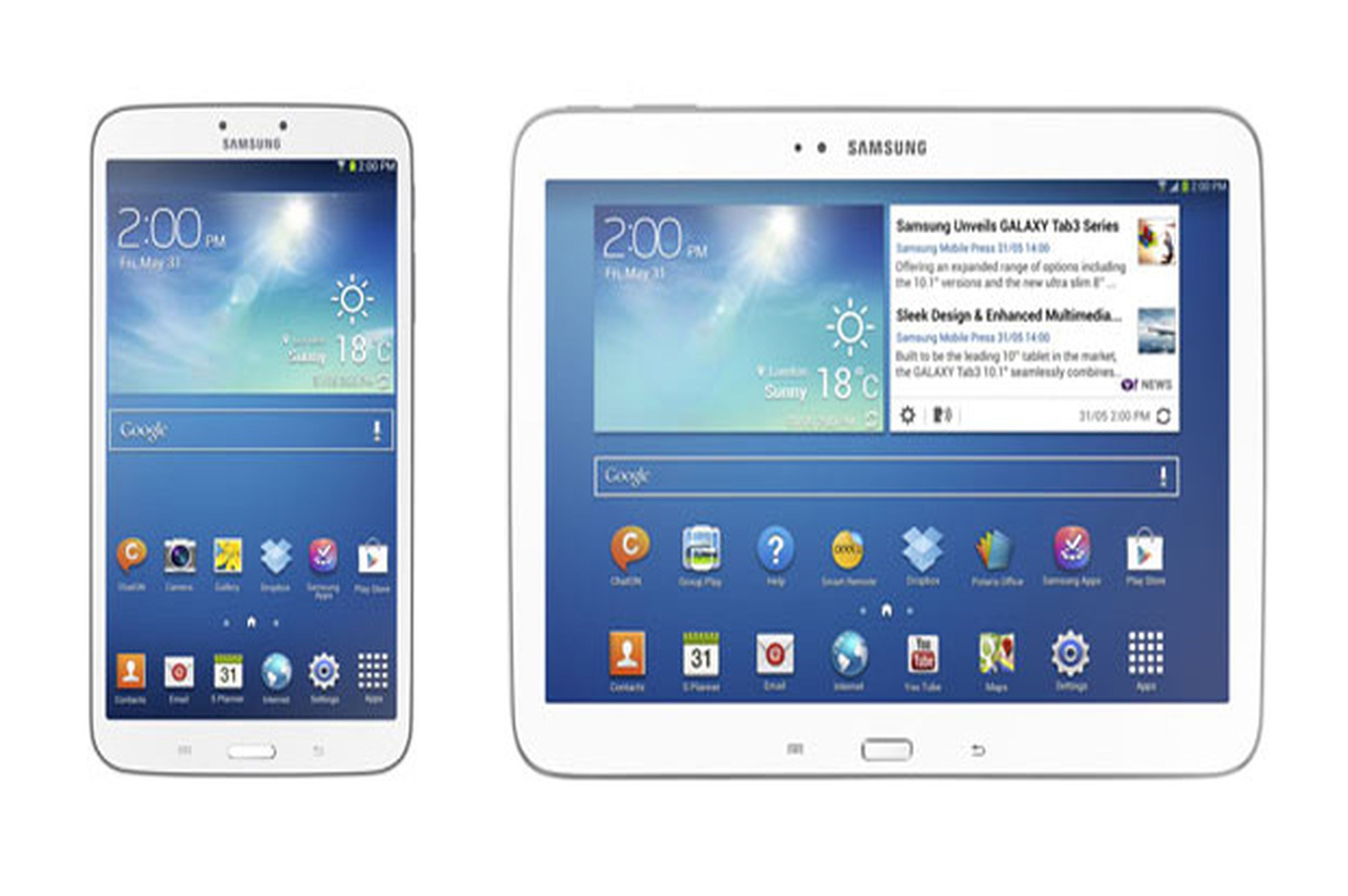 Samsung presenta su familia Galaxy Tab 3 en España