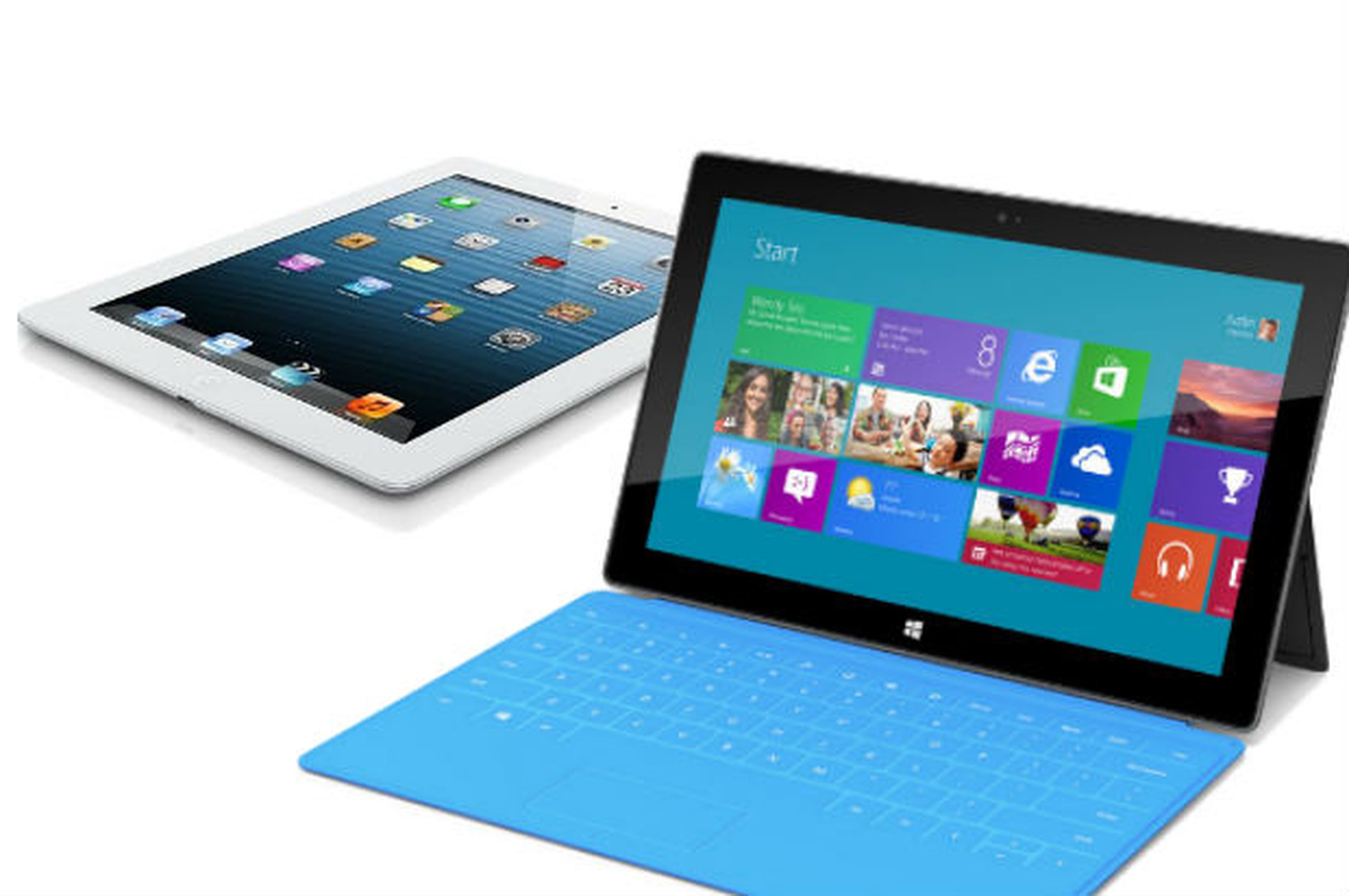 Ipad 4 y Microsoft Surface