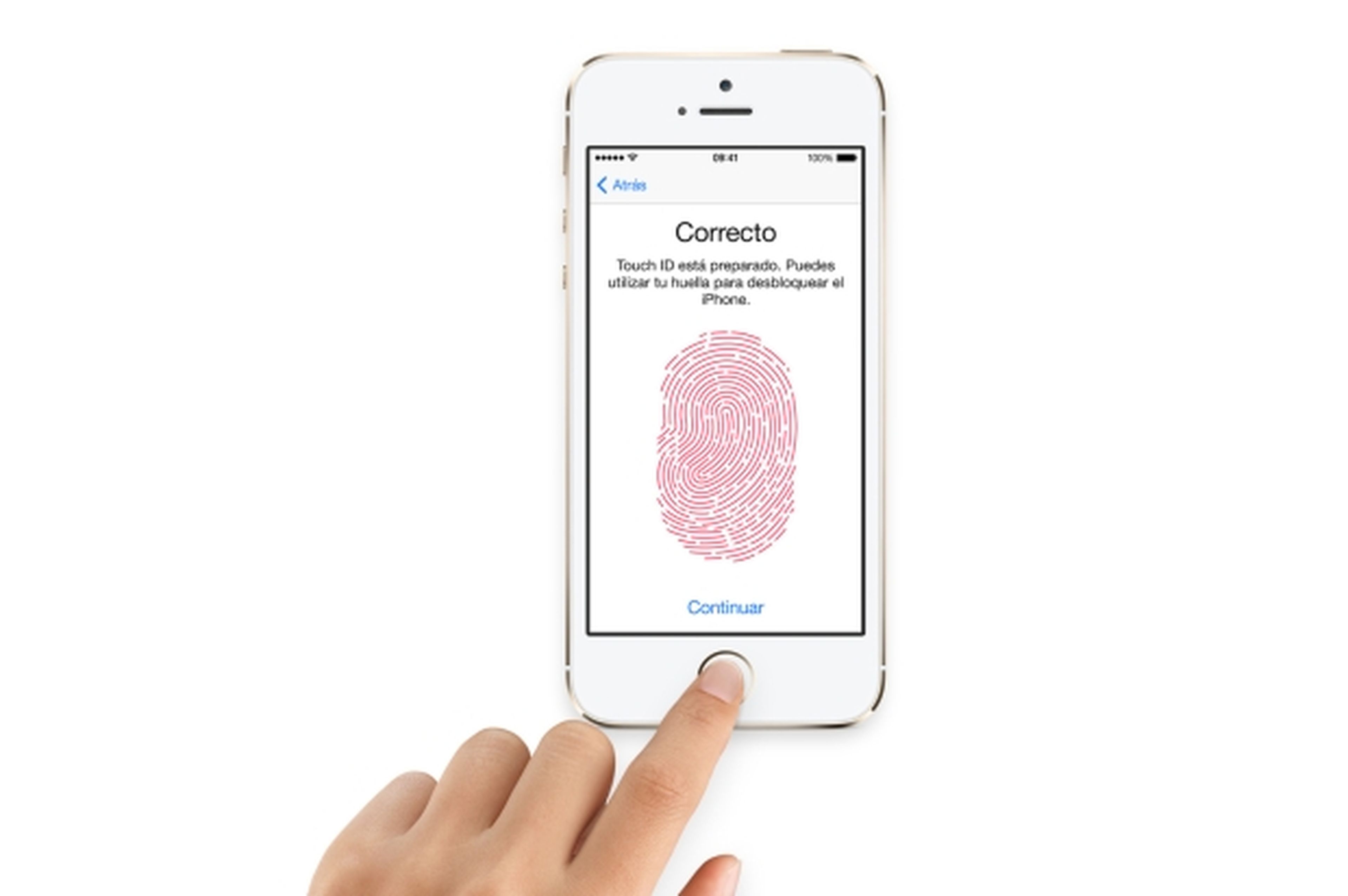 Touch ID smartphone