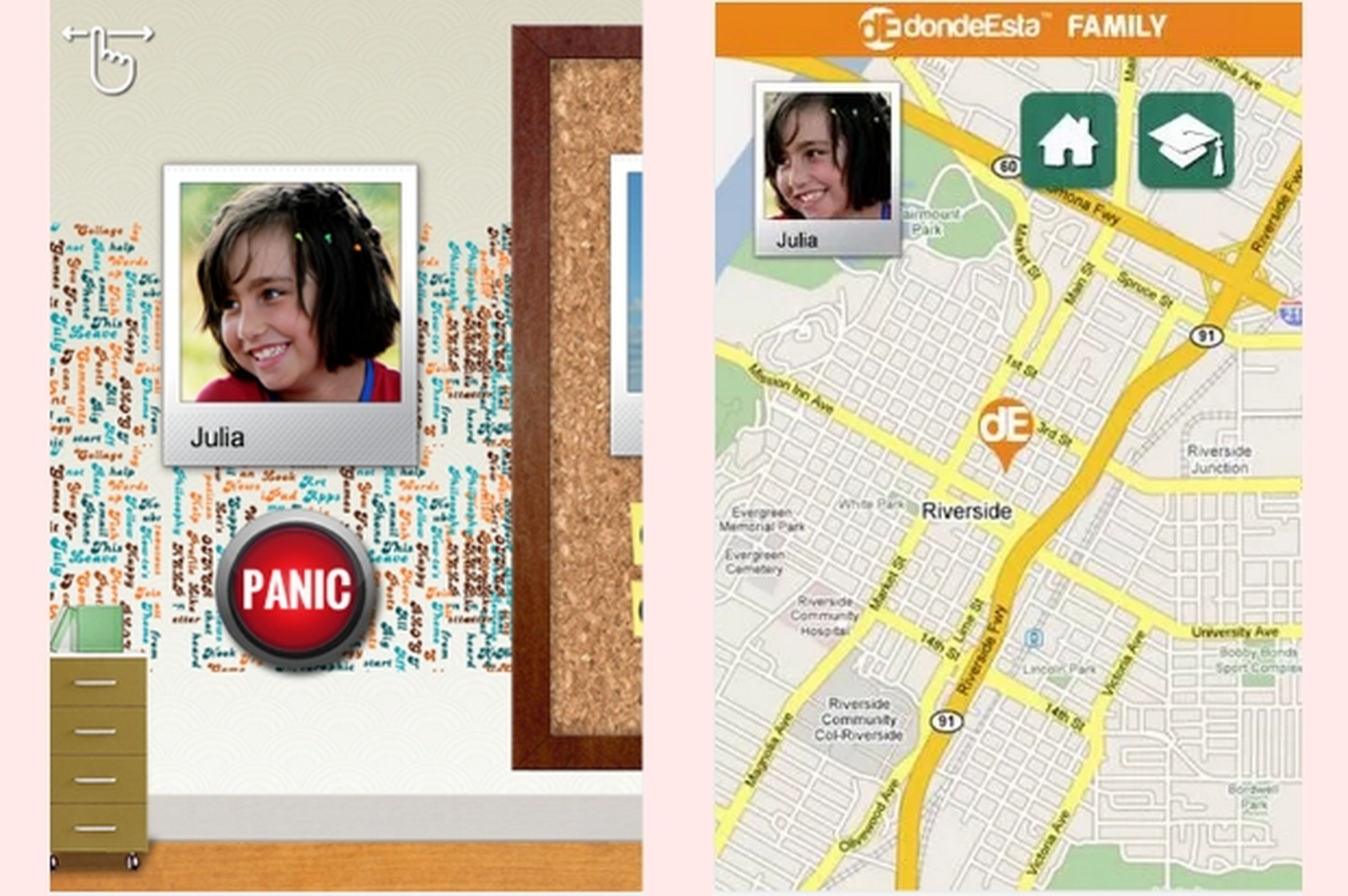 dondeEsta Family te permite saber dónde están tus hijos u otros familiares, por medio del GPS