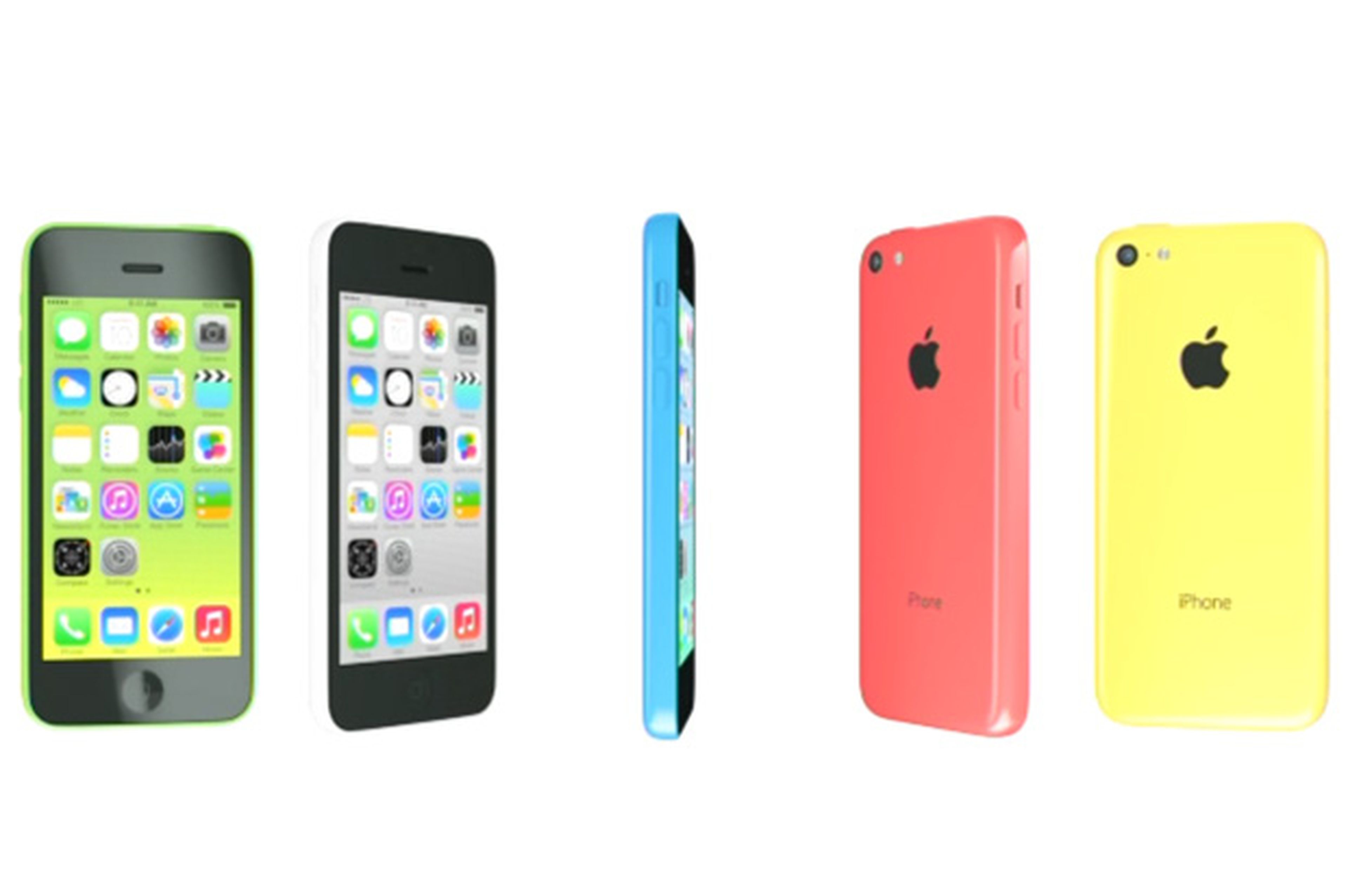 Colores del iPhone 5C