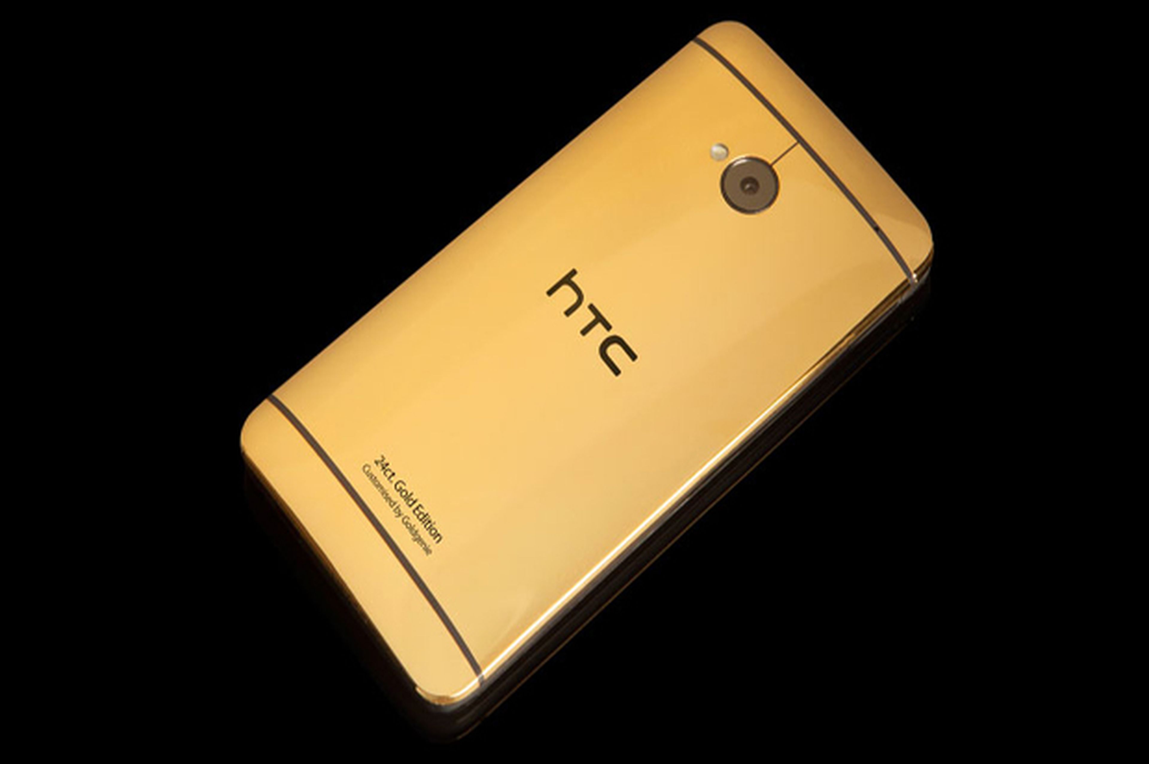 HTC One chapado en oro, oficial a un precio de 2.300 euros