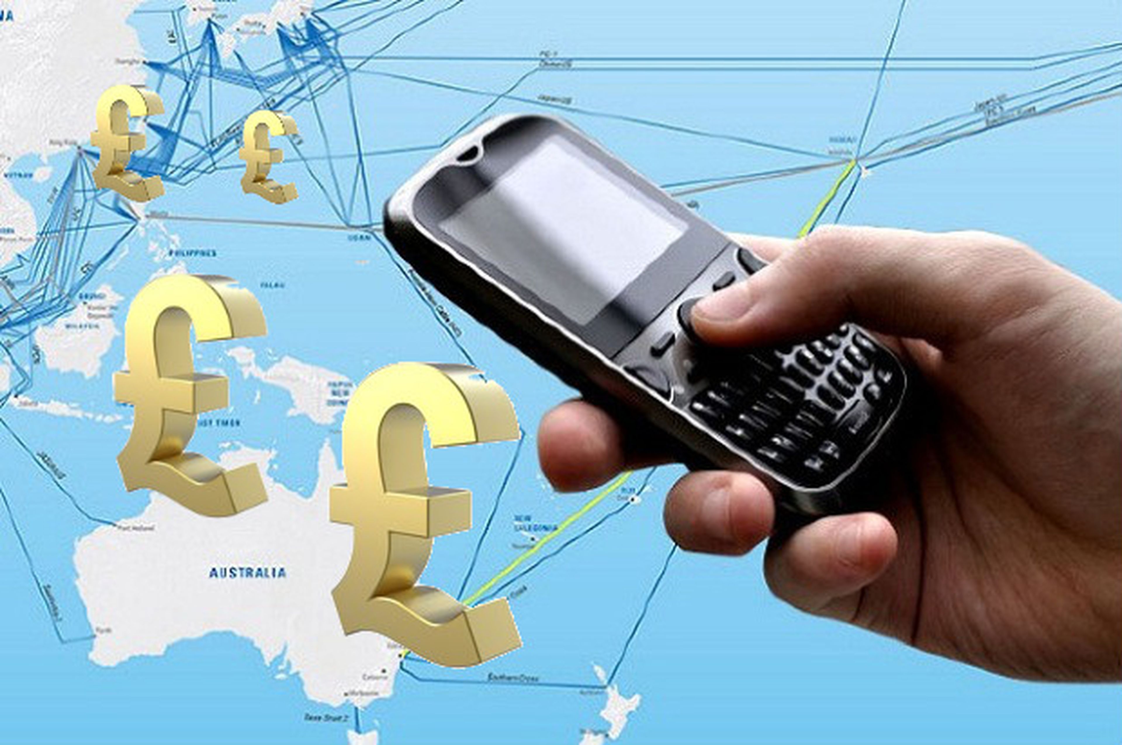 Inglesa gasta 20.000 libras en roaming
