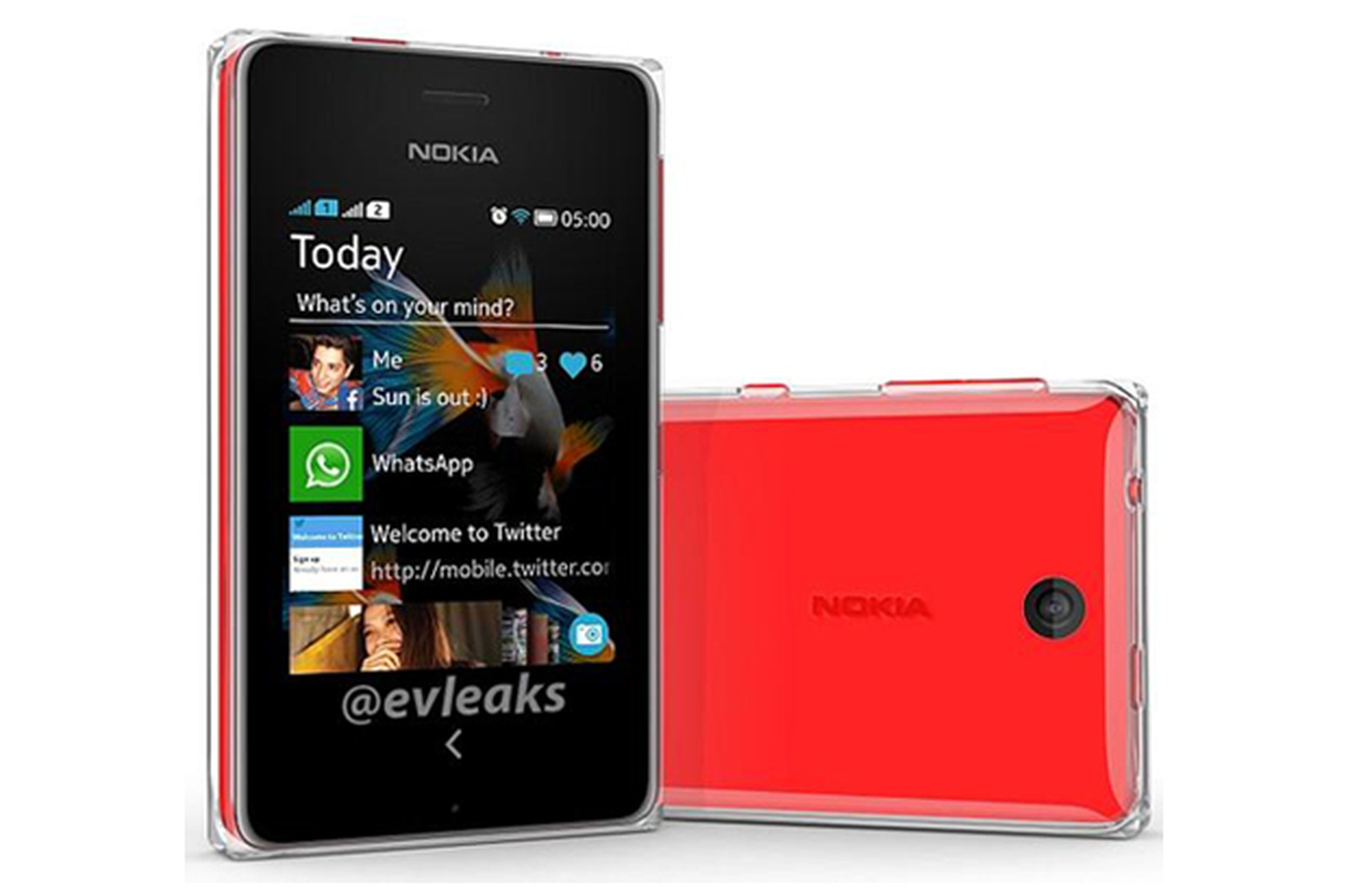 Nokia Asha 500, primeras imágenes filtradas