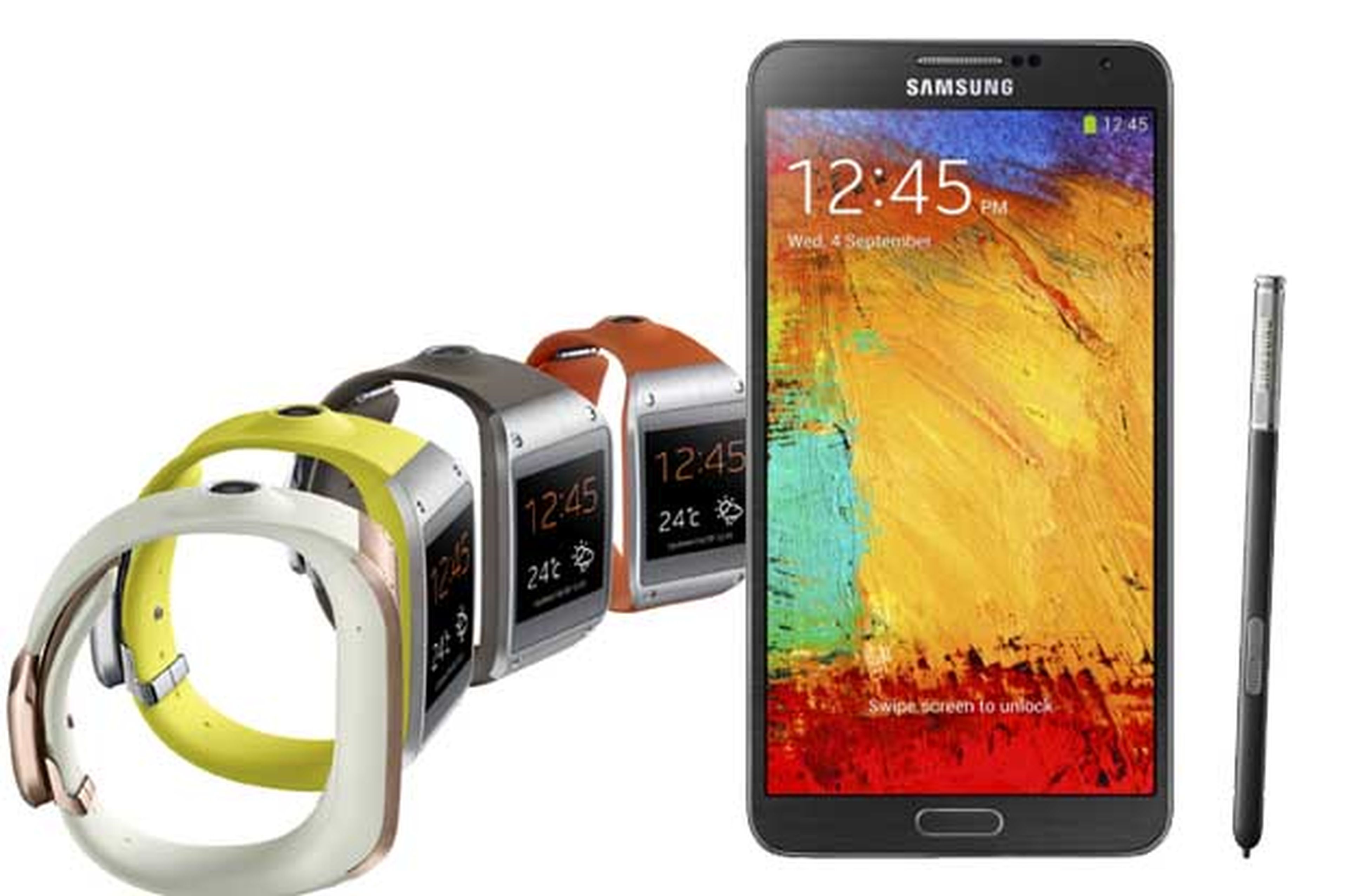 Samsung Galaxy Note 3 y Galaxy Gear
