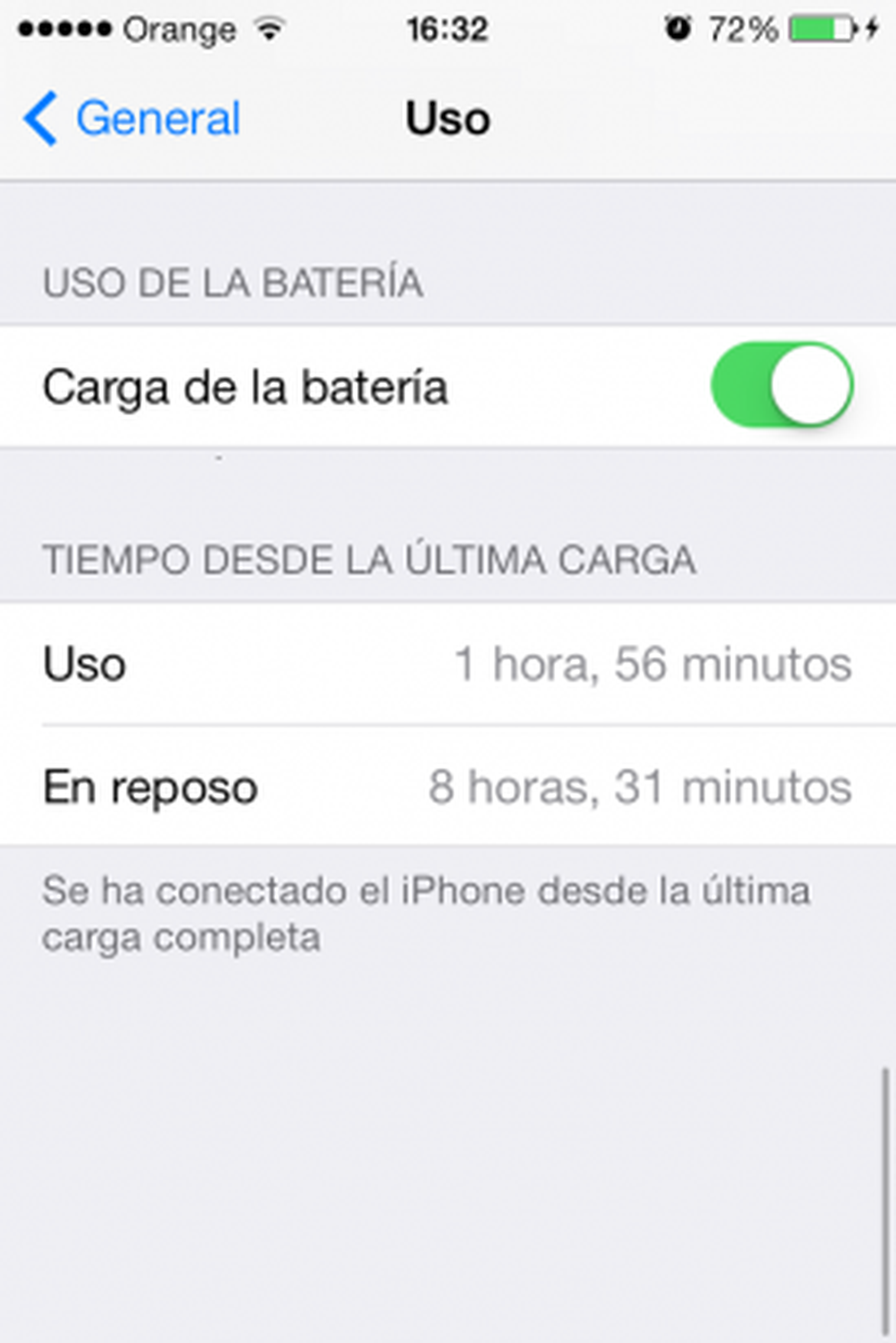ajustes iOS 7