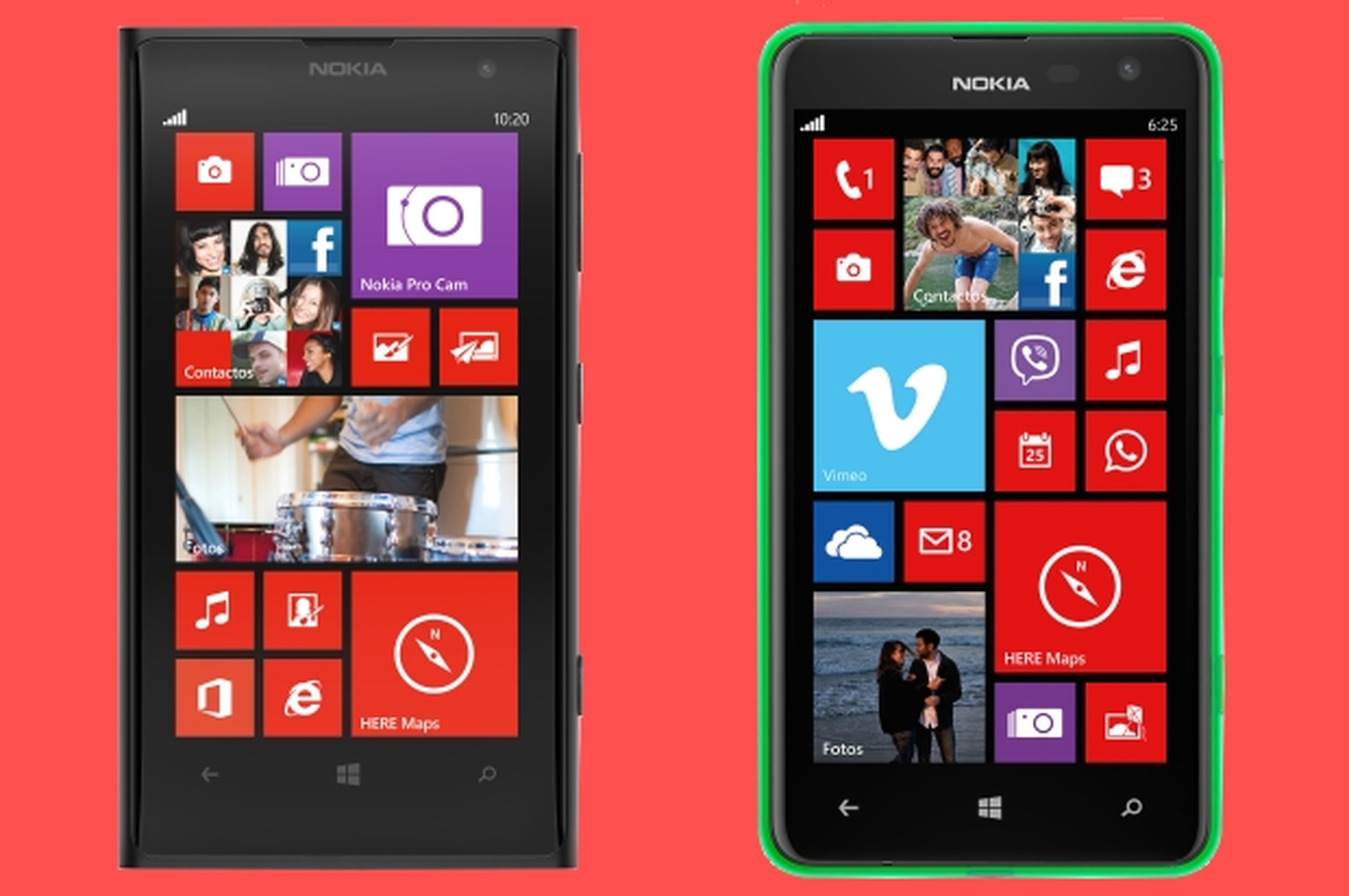 Vodafone pone a la venta en España el Nokia Lumia 1020 y Lumia 625 con 4G
