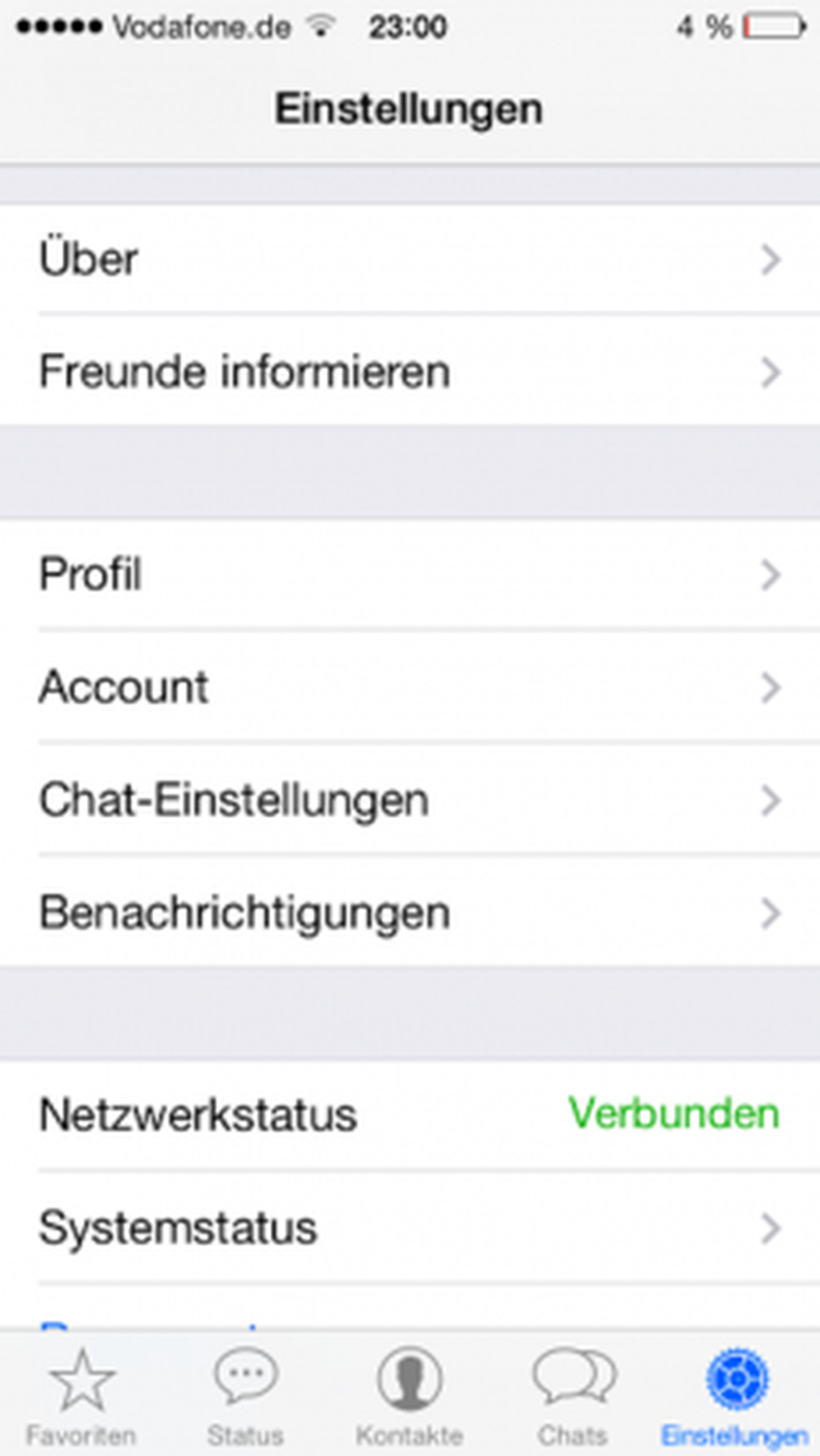 Aparecen imágenes de la actualización de WhatsApp a iOS 7
