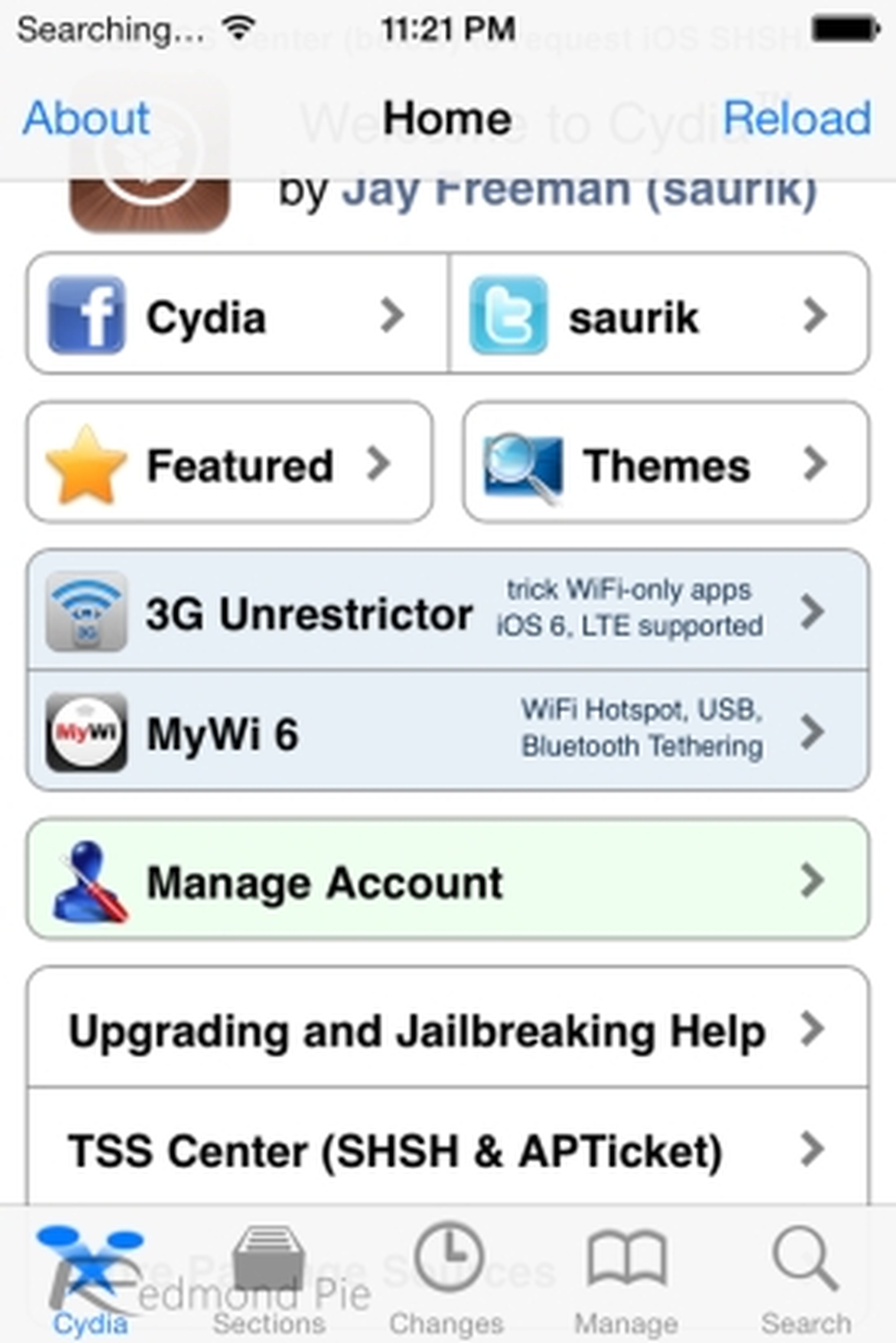 Cydia en iOS 7