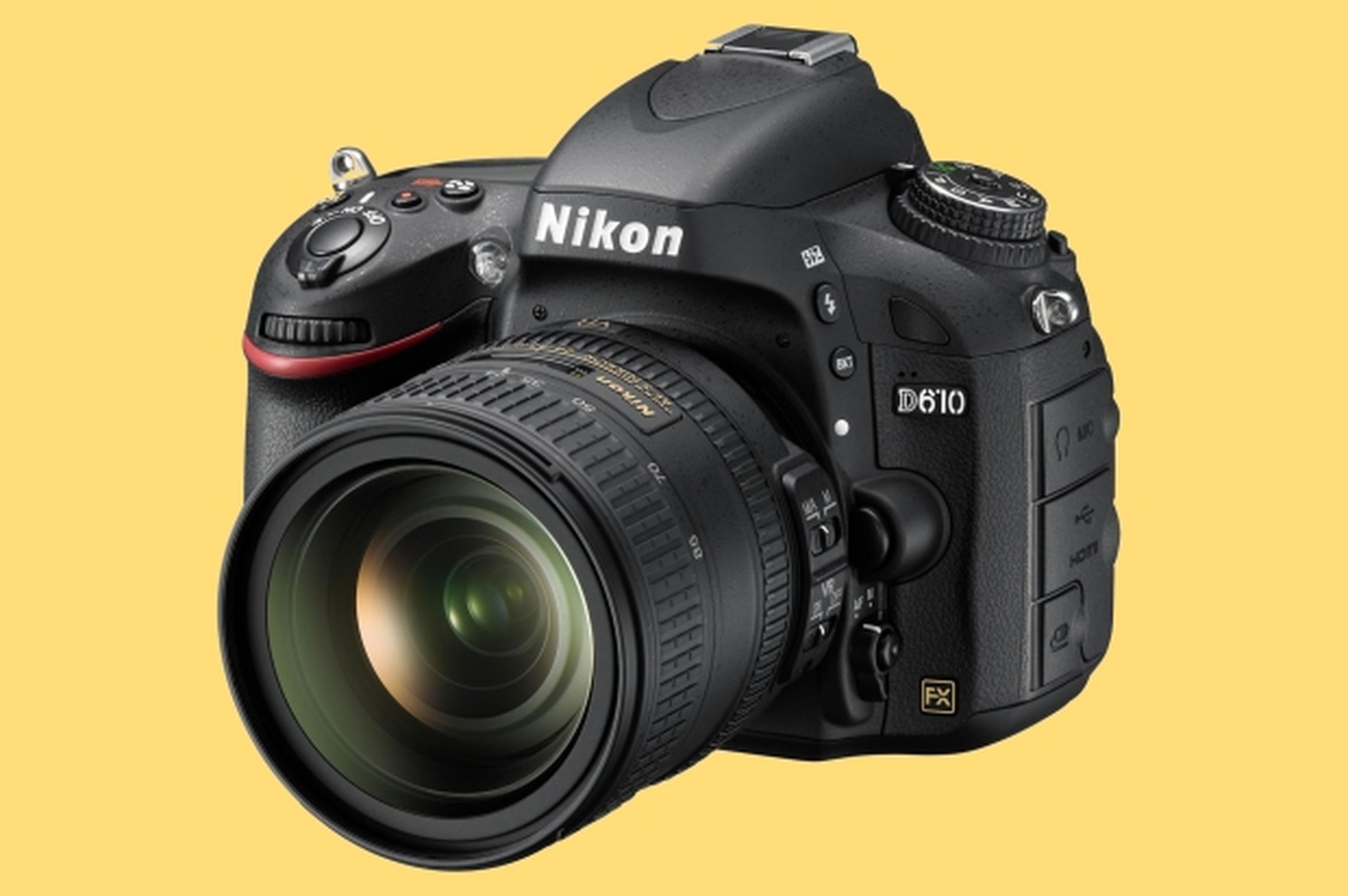 Nikon D610, la nueva cámera réflex en formato FX