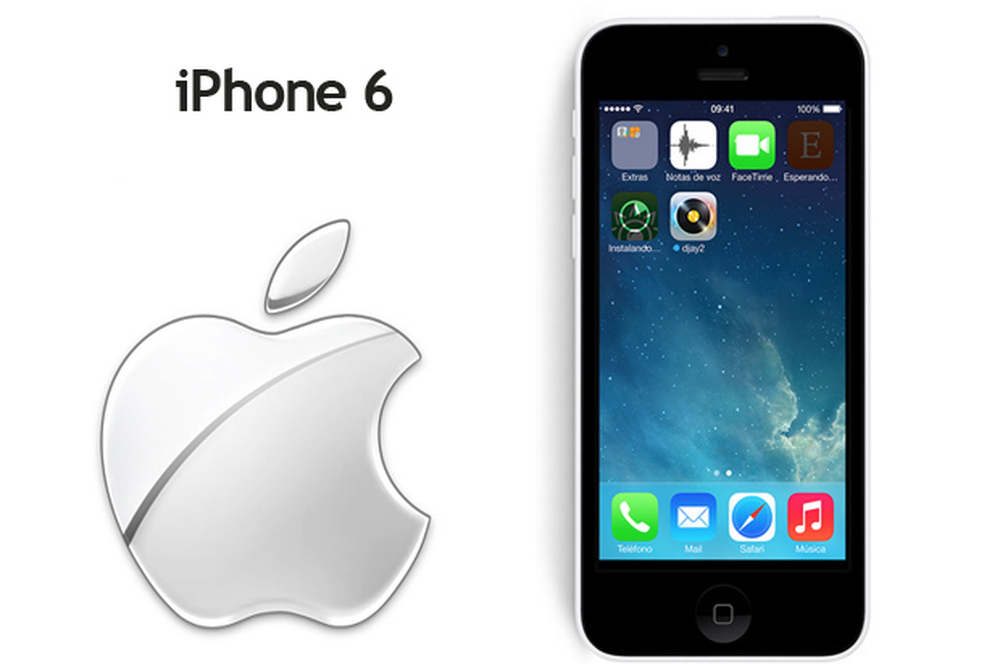 iPhone 6 con pantalla de 4,8