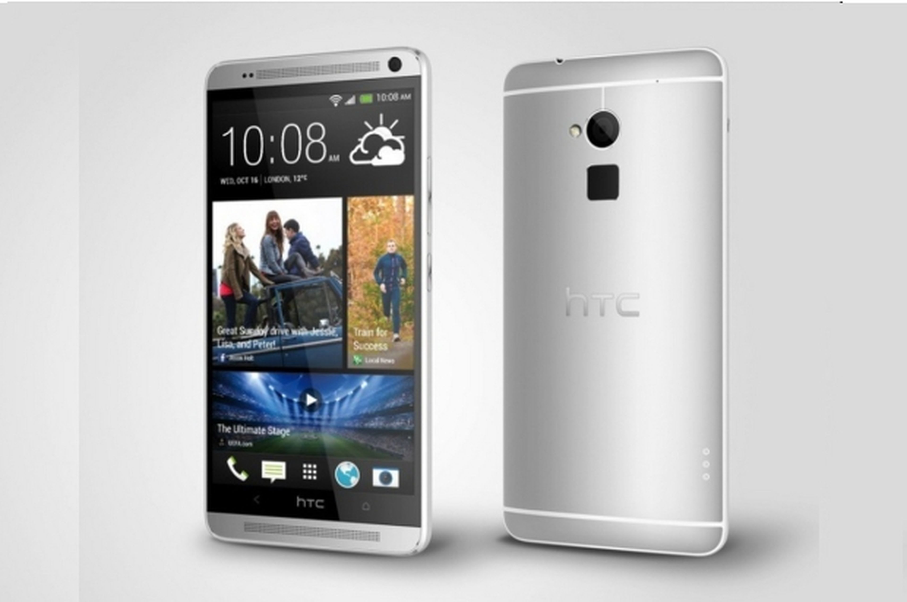 HTC One Max con lector de huellas, presentación oficial