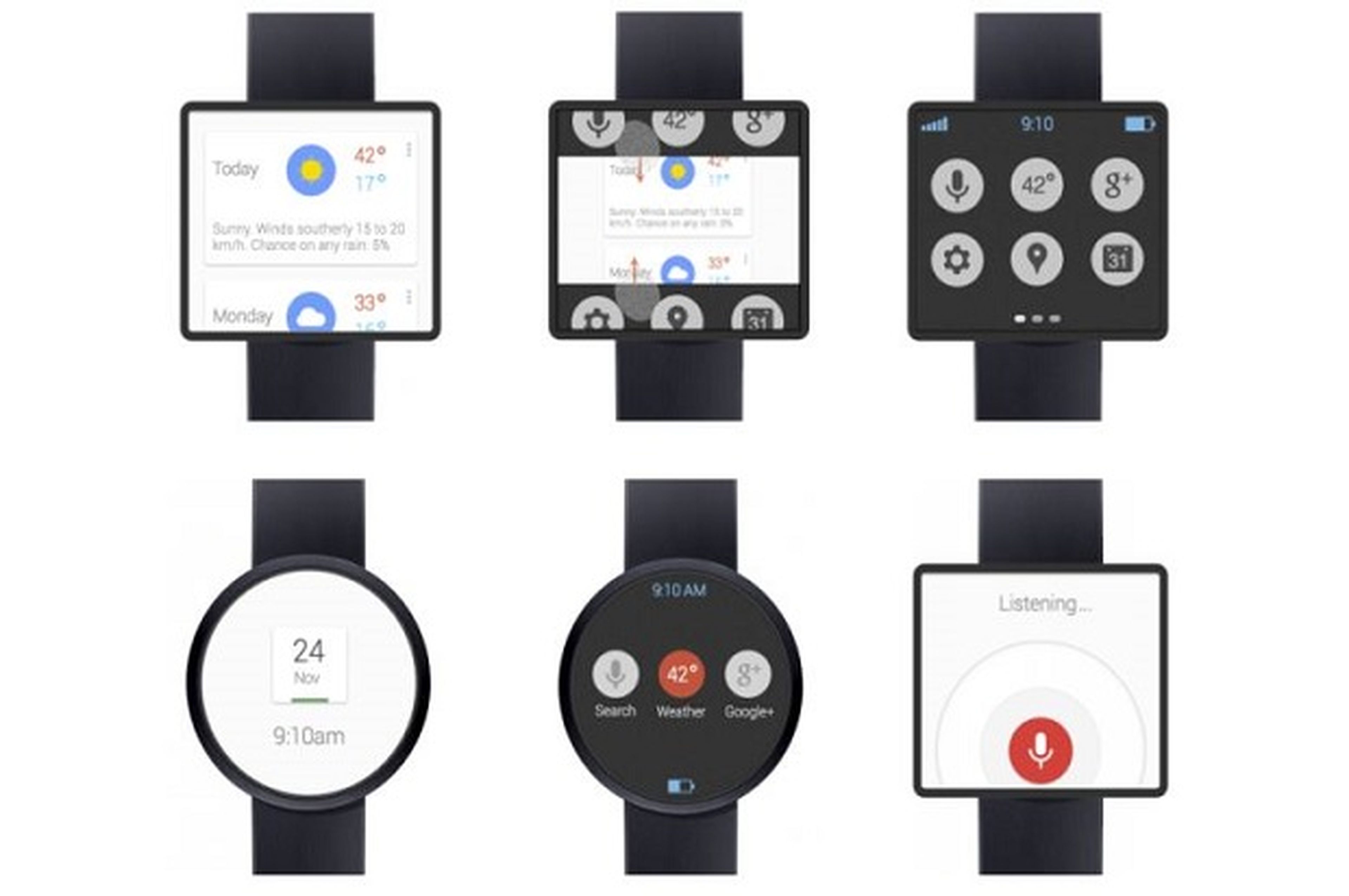 Google Watch se encuentra en su fase final de optimización