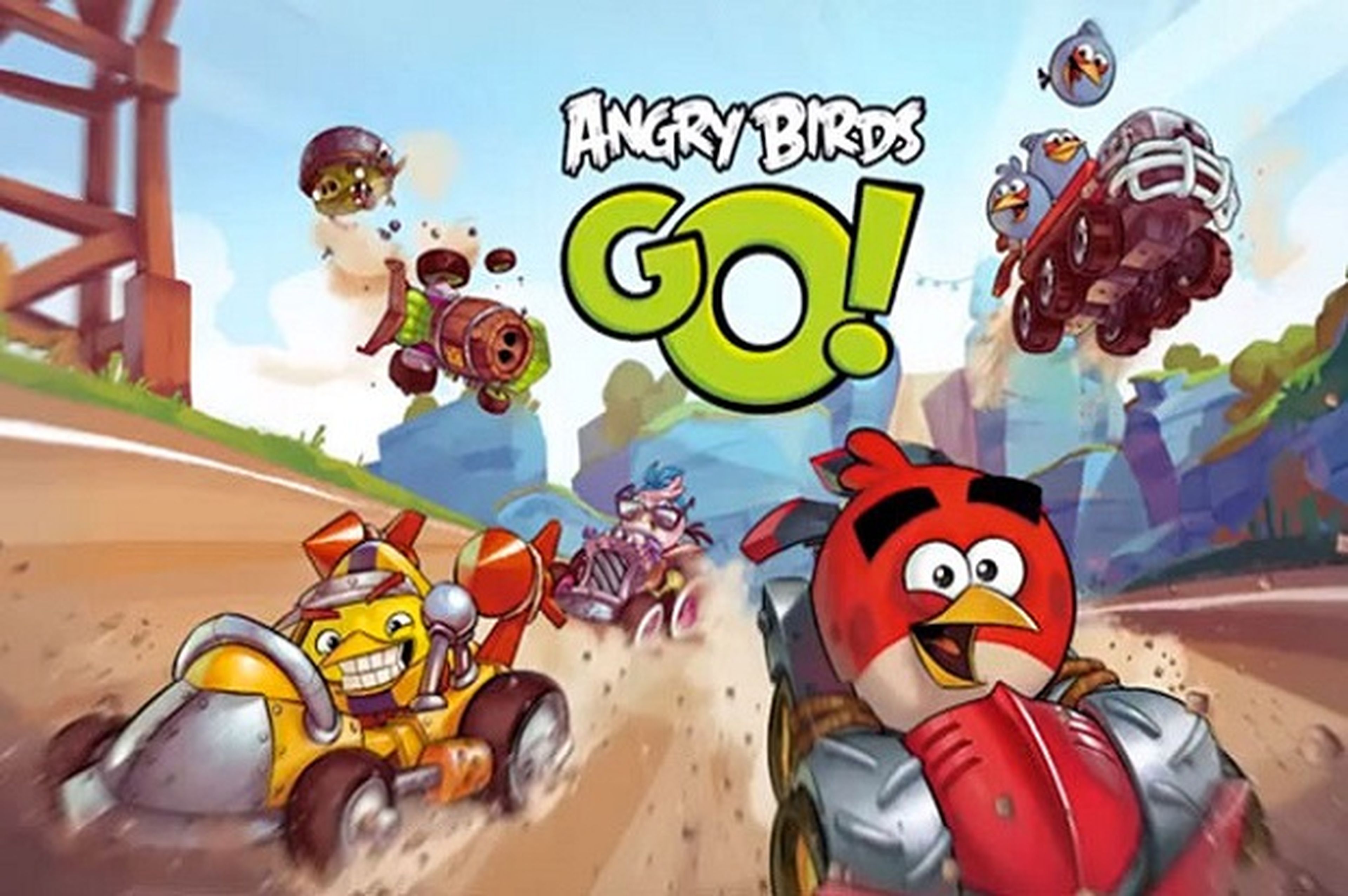Angry Birds Go, el nuevo título de la saga para Diciembre