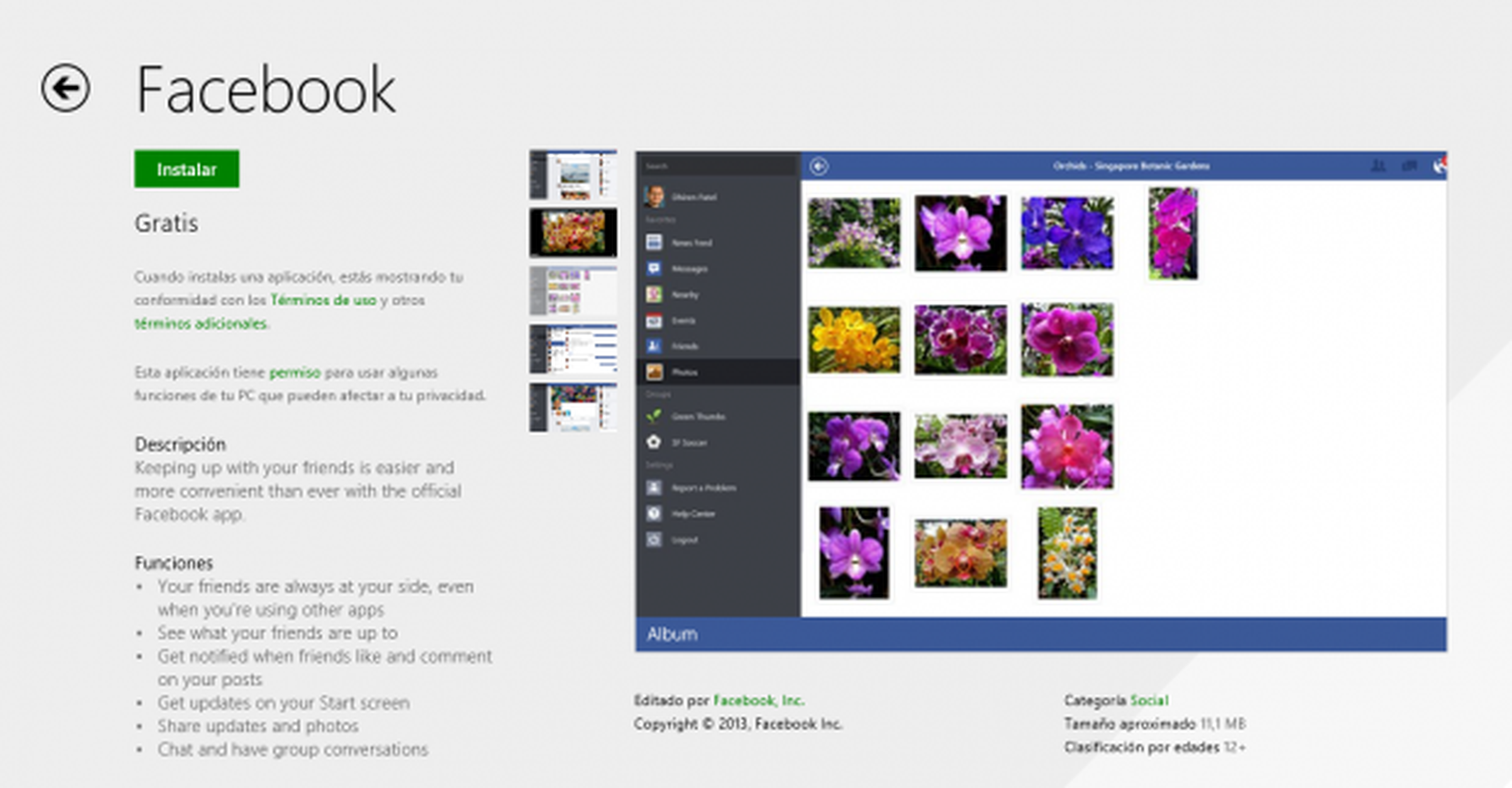 La app oficial de Facebook para Windows 8.1 es una realidad