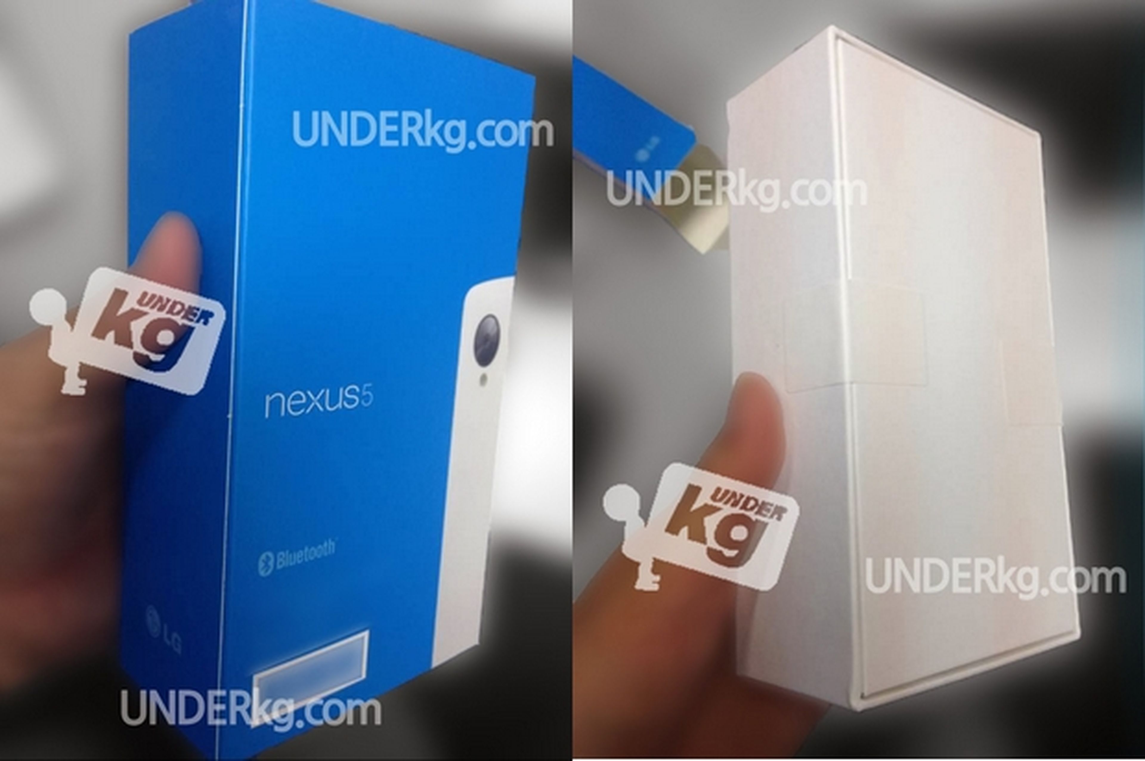 Se filtra la caja y el embalaje del smartphone Nexus 5 blanco