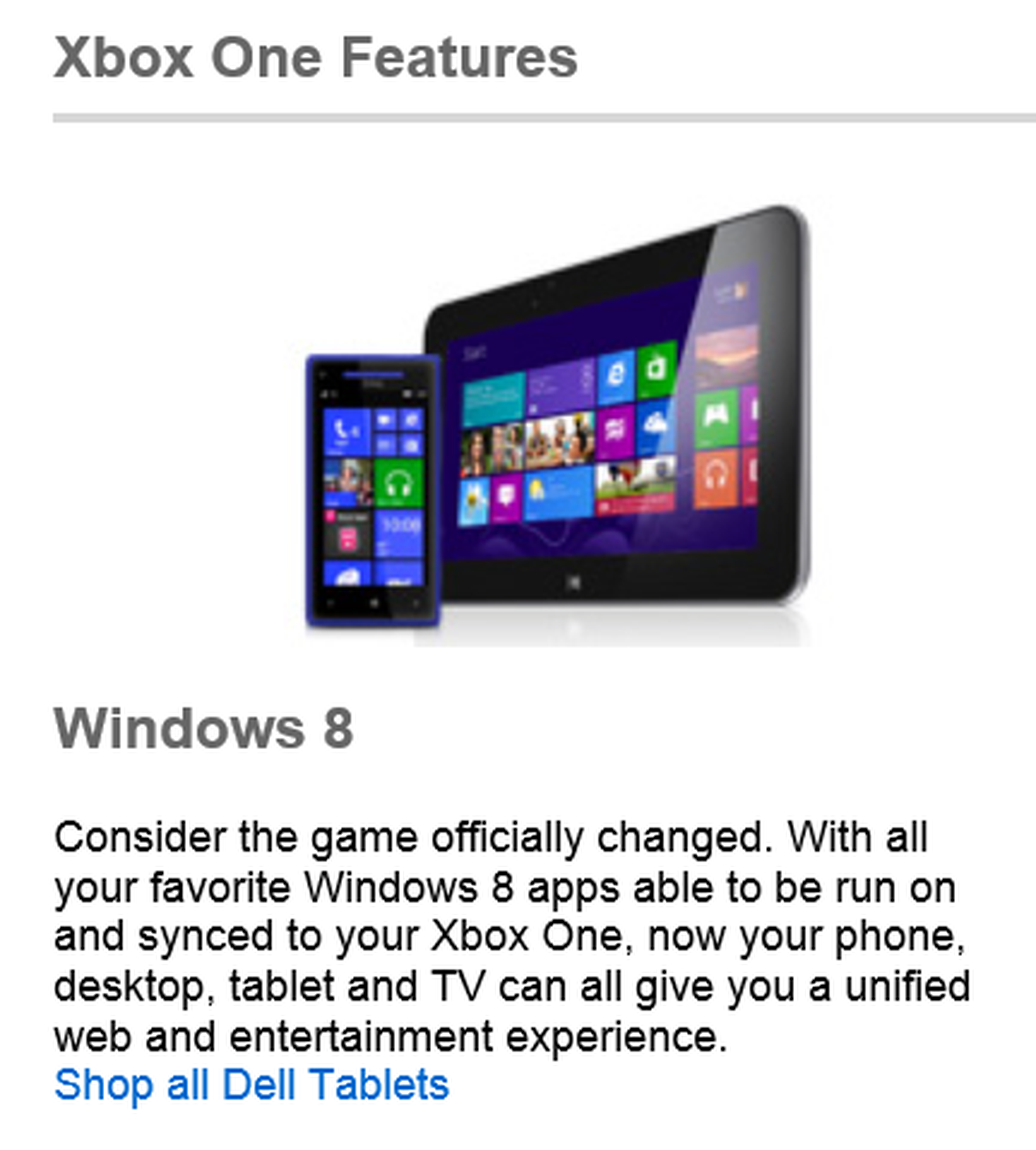 Las apps de Windows 8 podrían ejecutarse en la XBox One