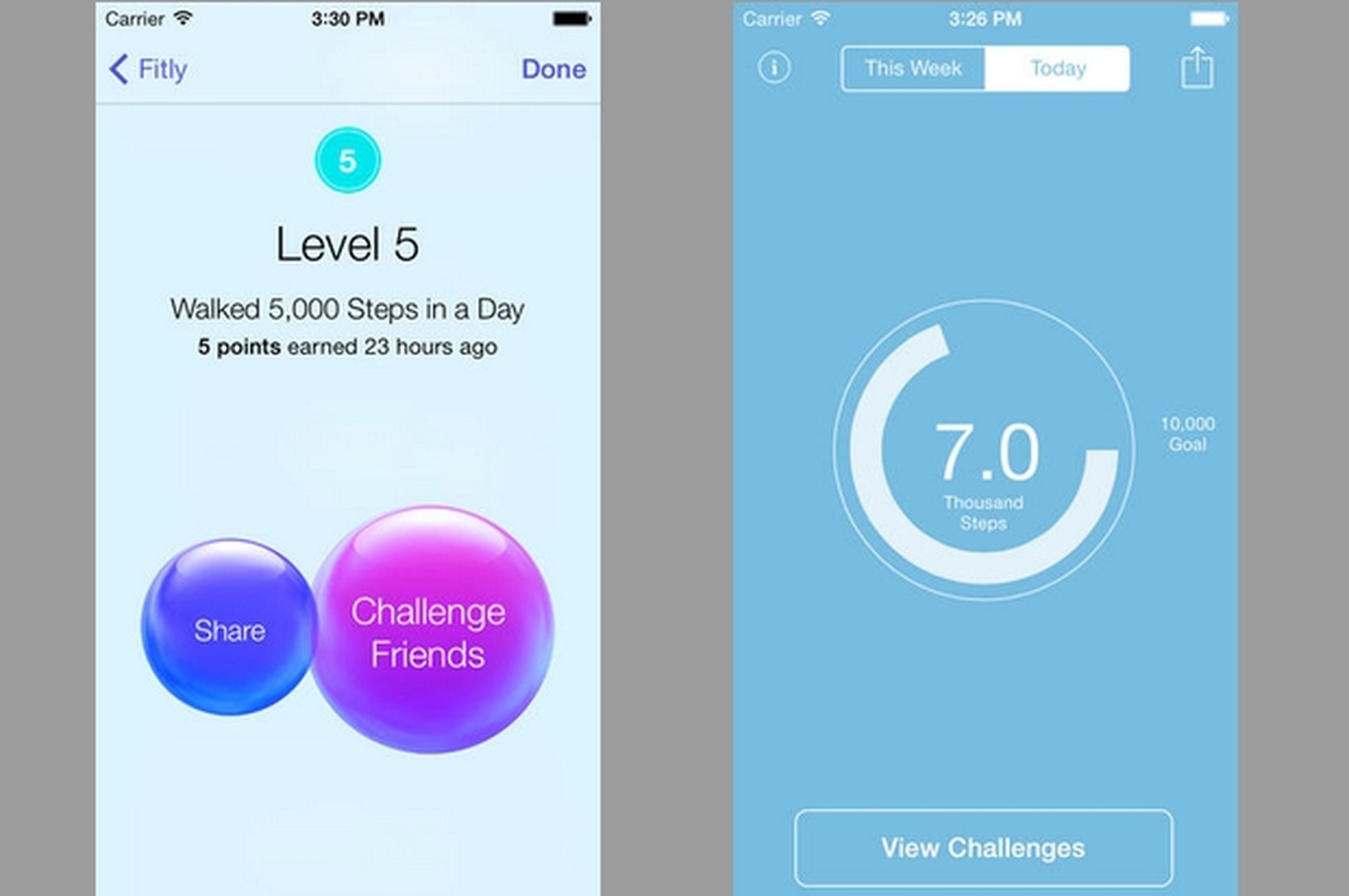 Fitly, una app de salud y deportes exclusiva para el iPhone 5S