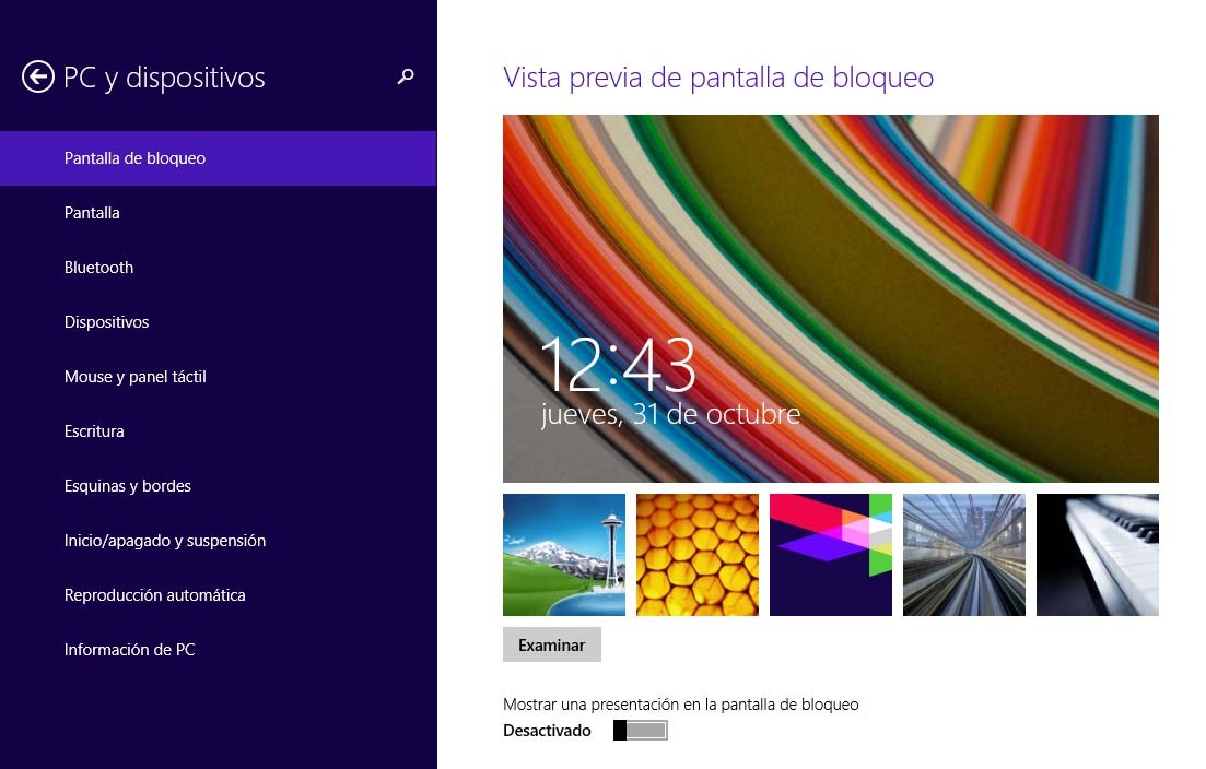 Windows :Presentación de imágenes en la pantalla bloqueo | Computer Hoy