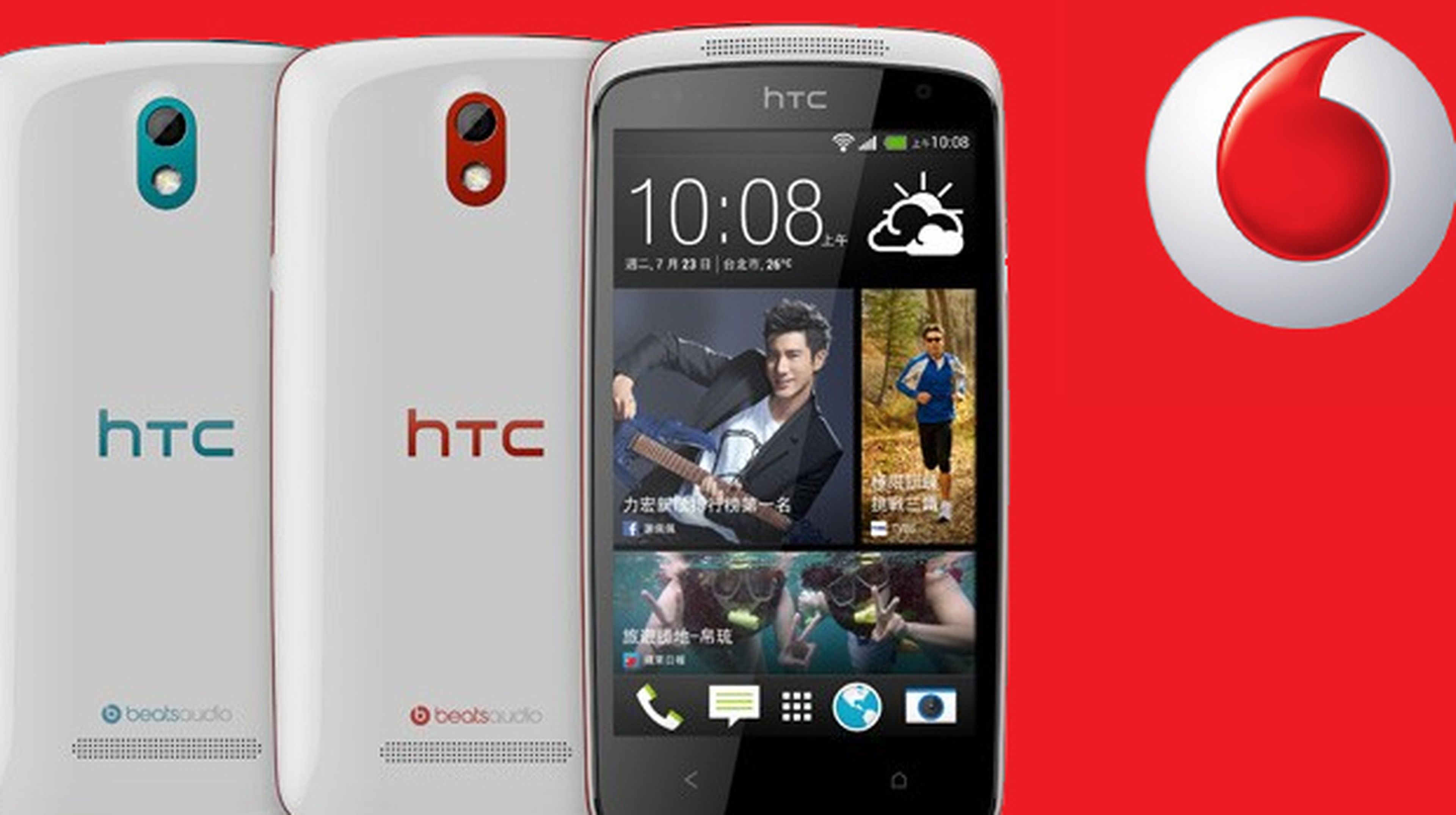 Vodafone España y HTC lanzan el Desire 500
