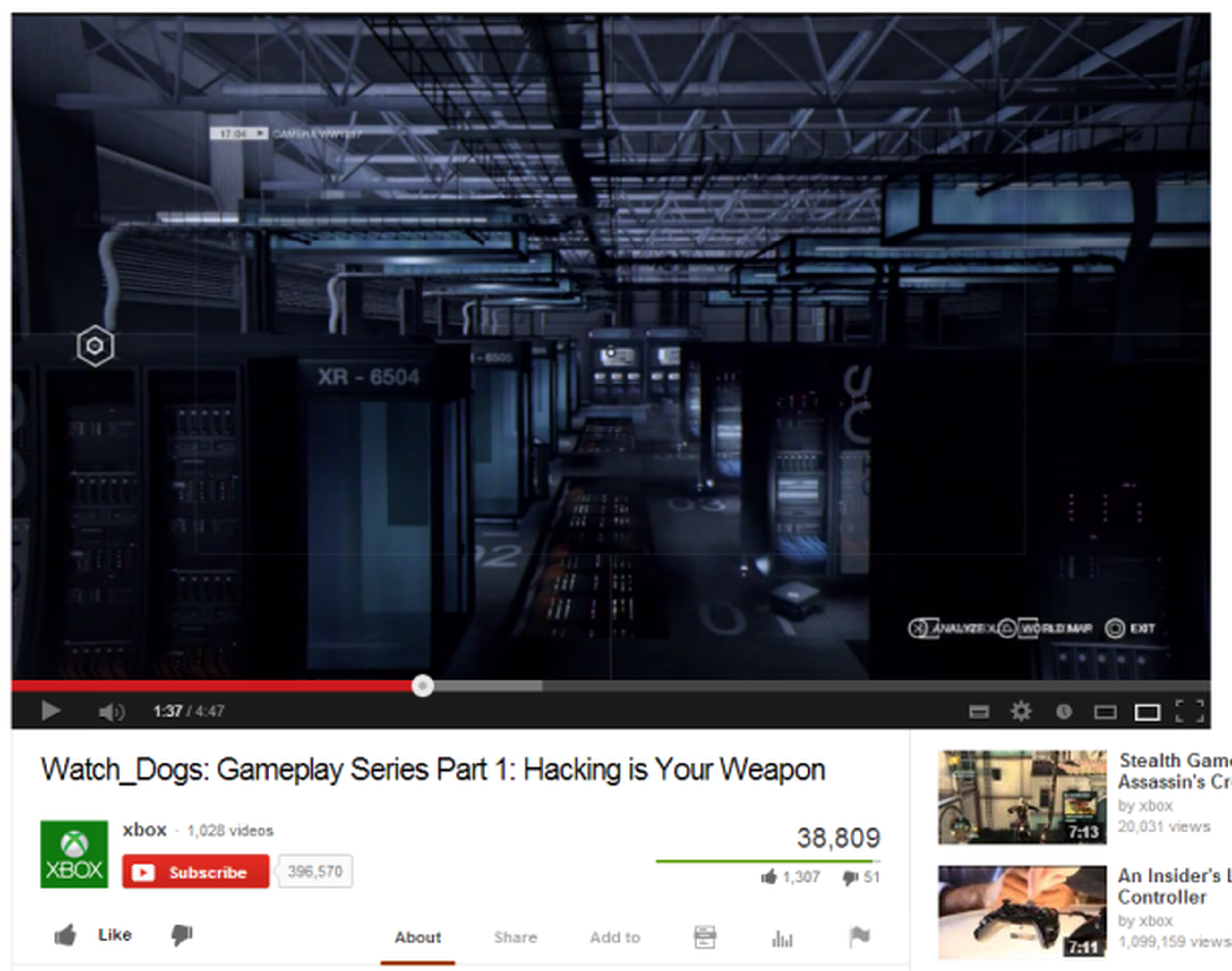 ¿Usó Microsoft secuencia del juego Watch Dogs en la PS4?