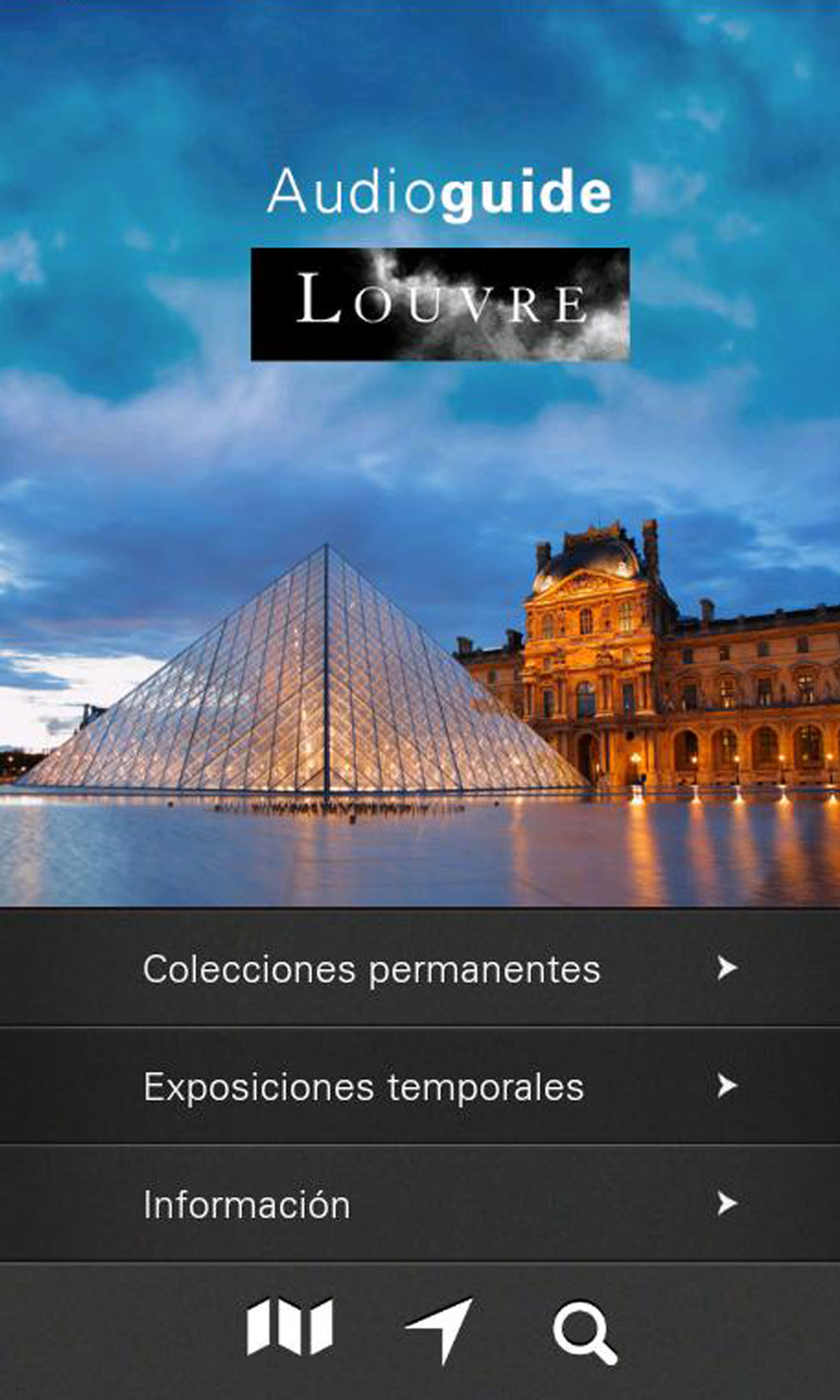 App Louvre Audioguía