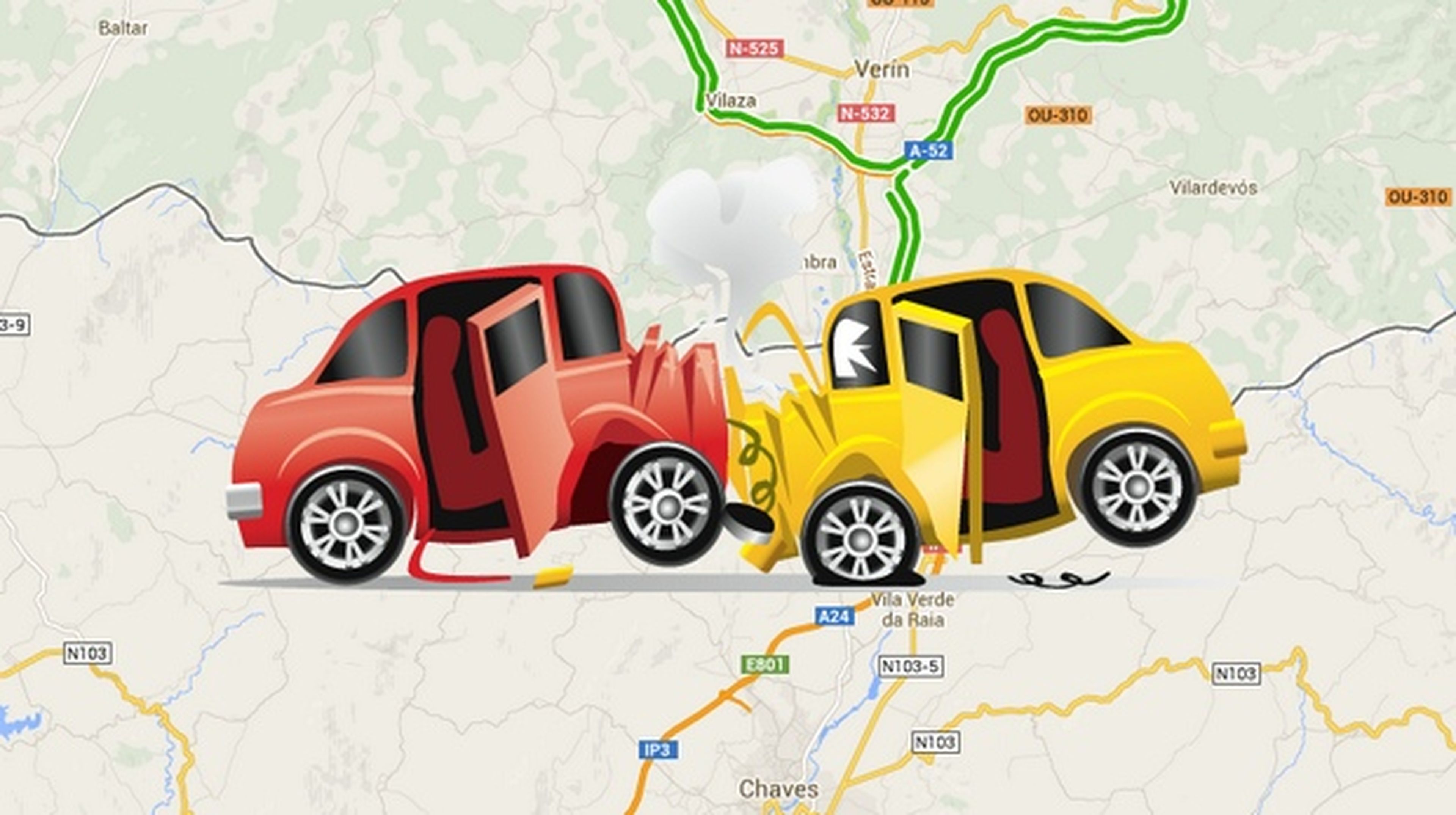 Google Maps comienza a registrar las incidencias de tráfico en España
