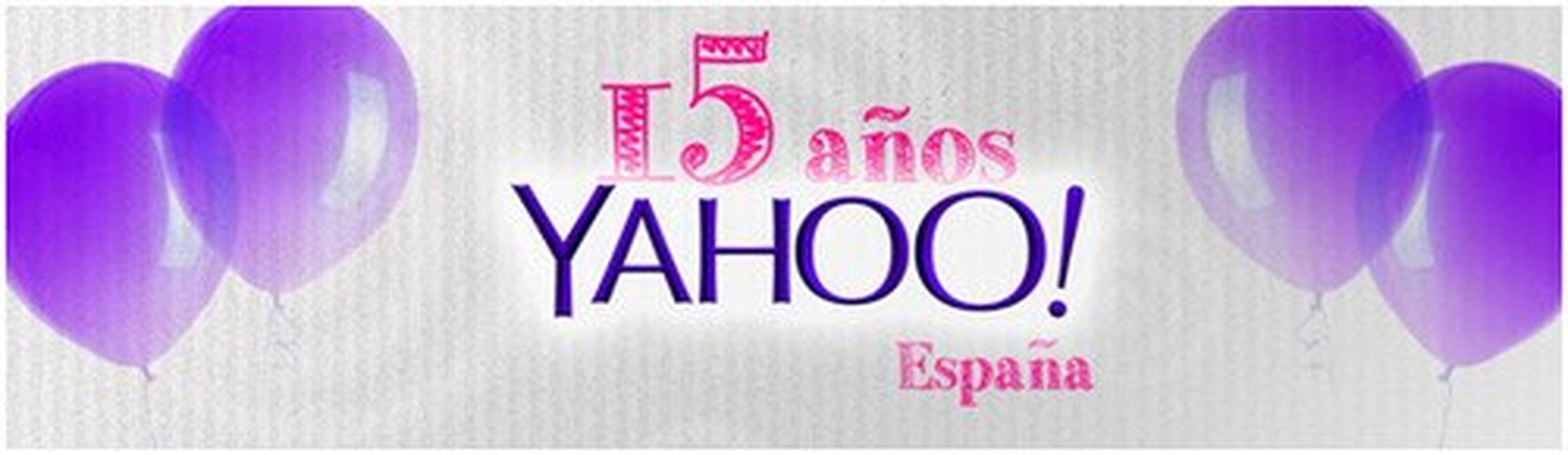 Yahoo! España celebra su 15 aniversario