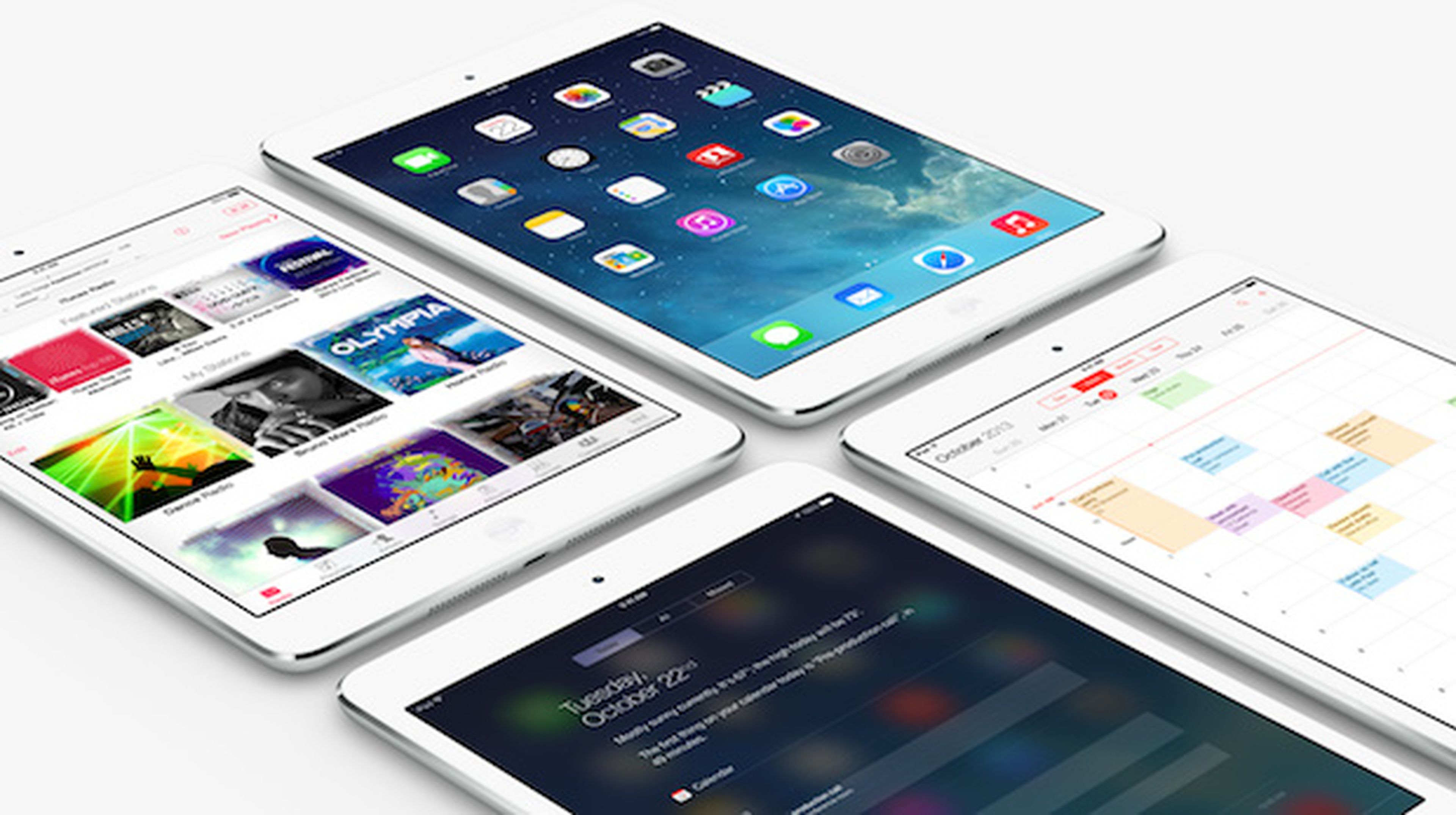 Apple trabaja duro en producción del iPad mini 2