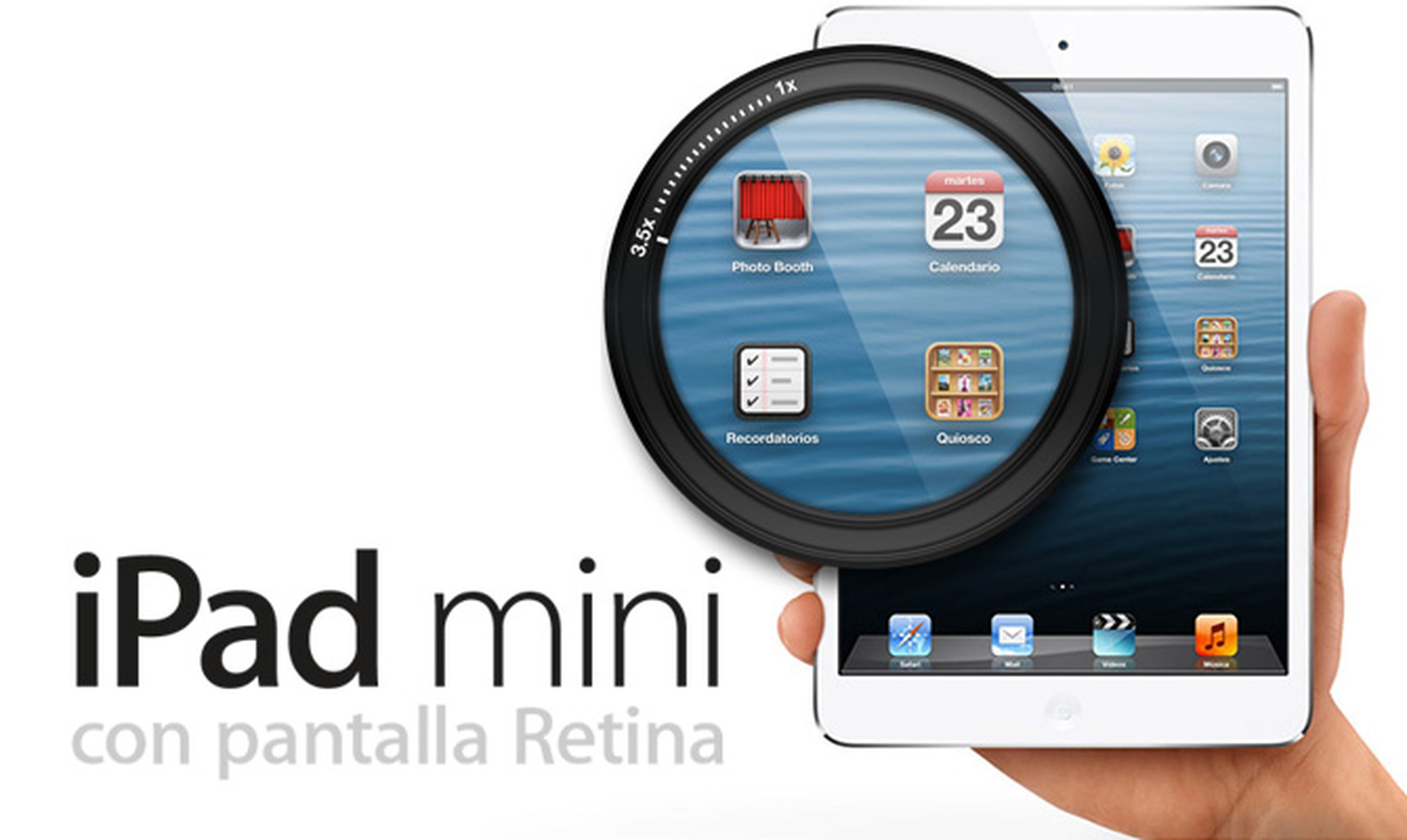 iPad mini pantalla retina
