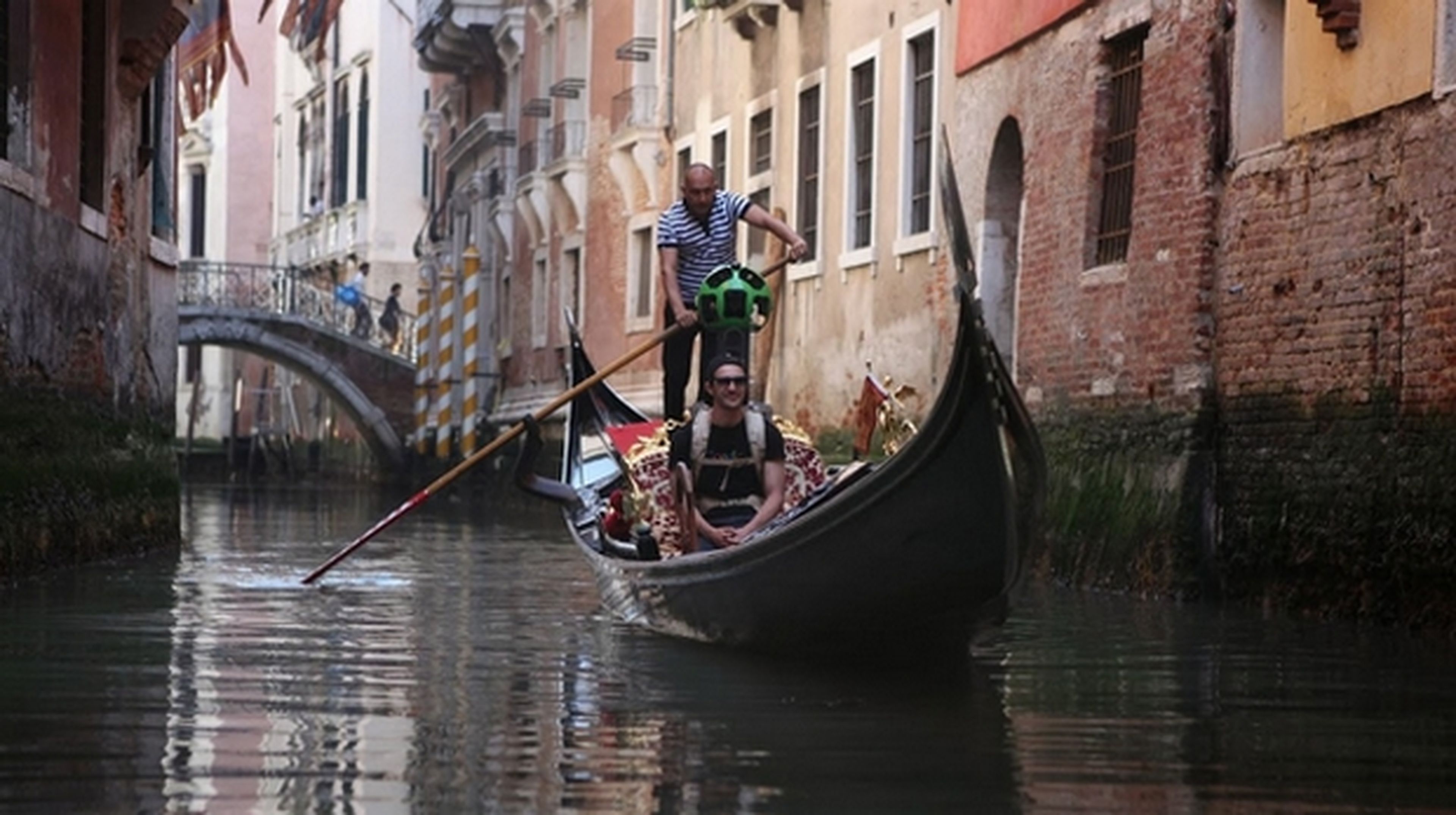 Google Street View te lleva a pasear en góndola, en Venecia