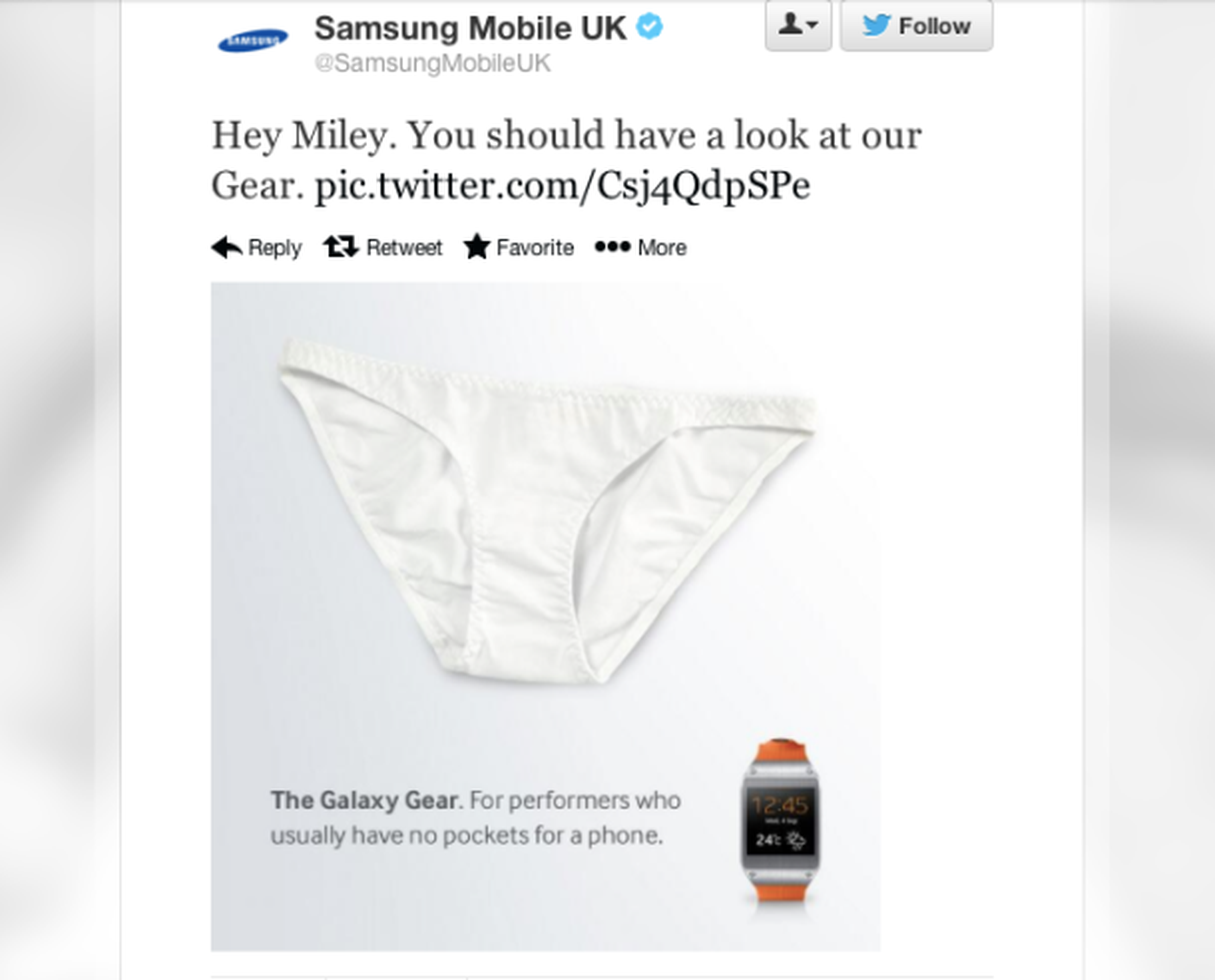 Samsung Galaxy Gear para gente sin bolsillos